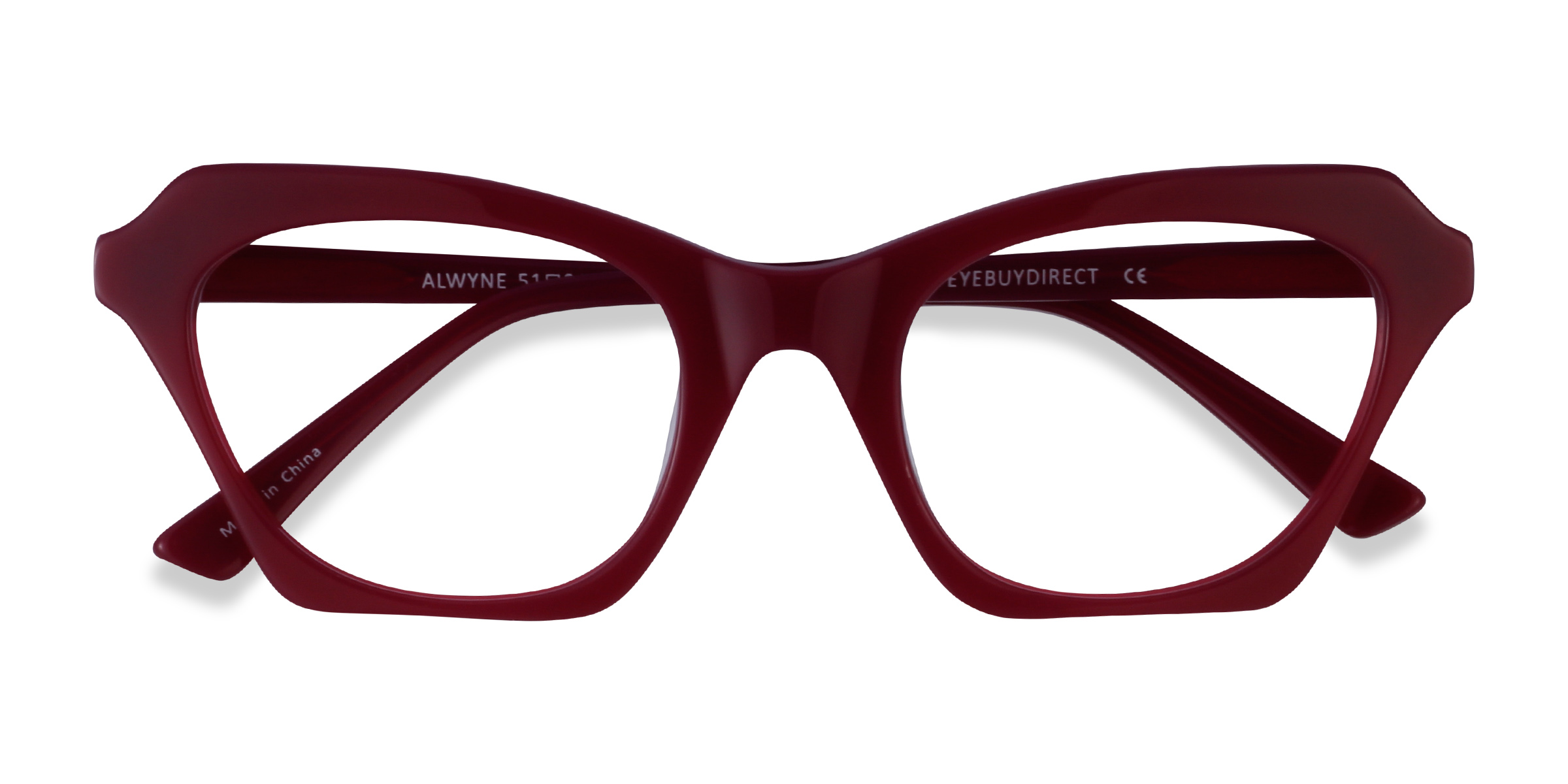 Burgundy Alwyne -  Acétate Lunettes de vue