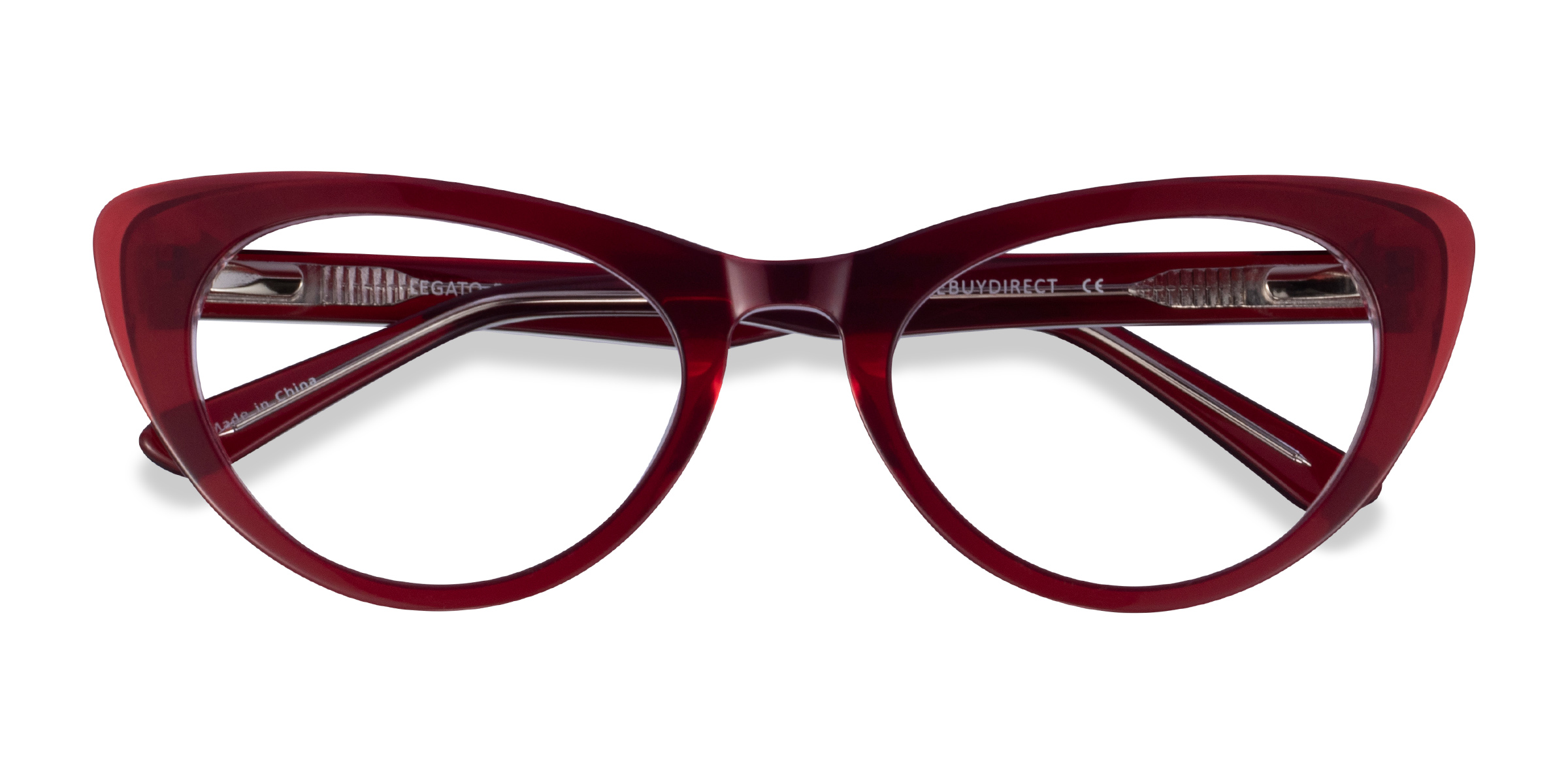 Burgundy Legato - Acétate Lunettes de vue