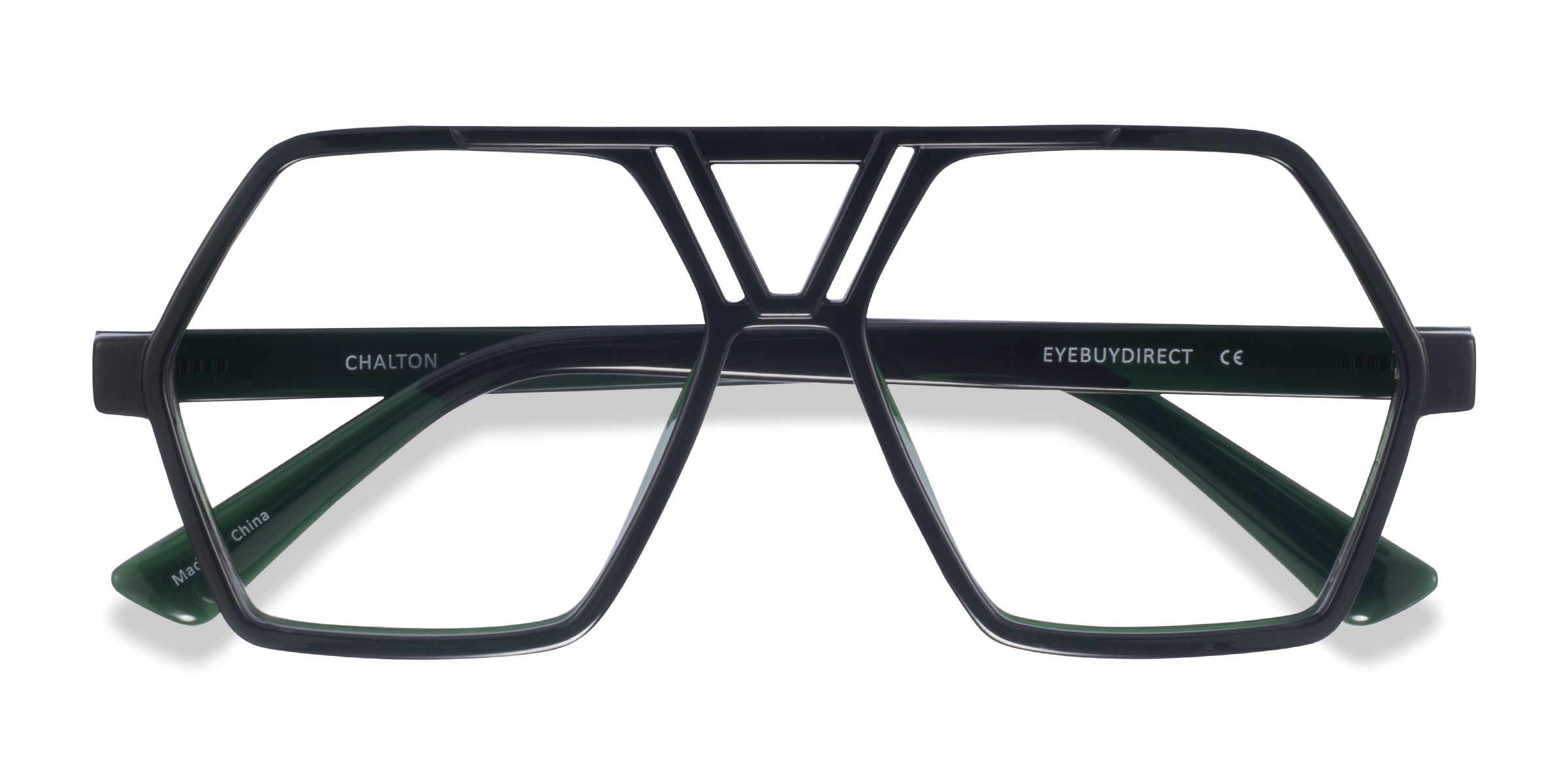 Vert Chalton -  Plastique Lunettes de vue