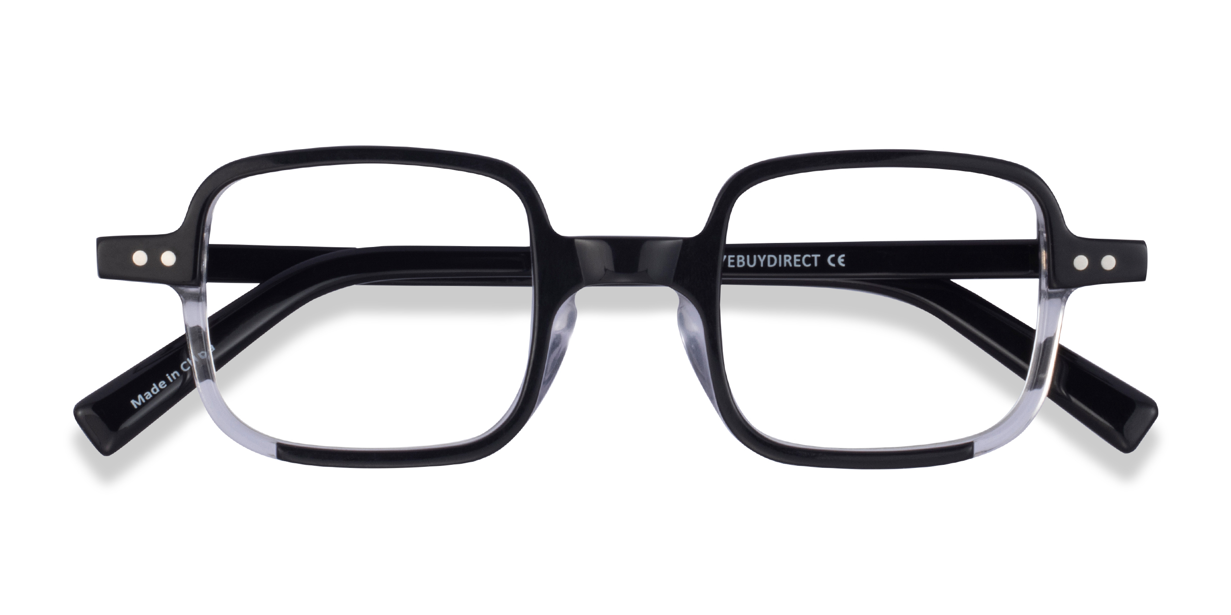 Black Clear Montrose -  Acétate Lunettes de vue