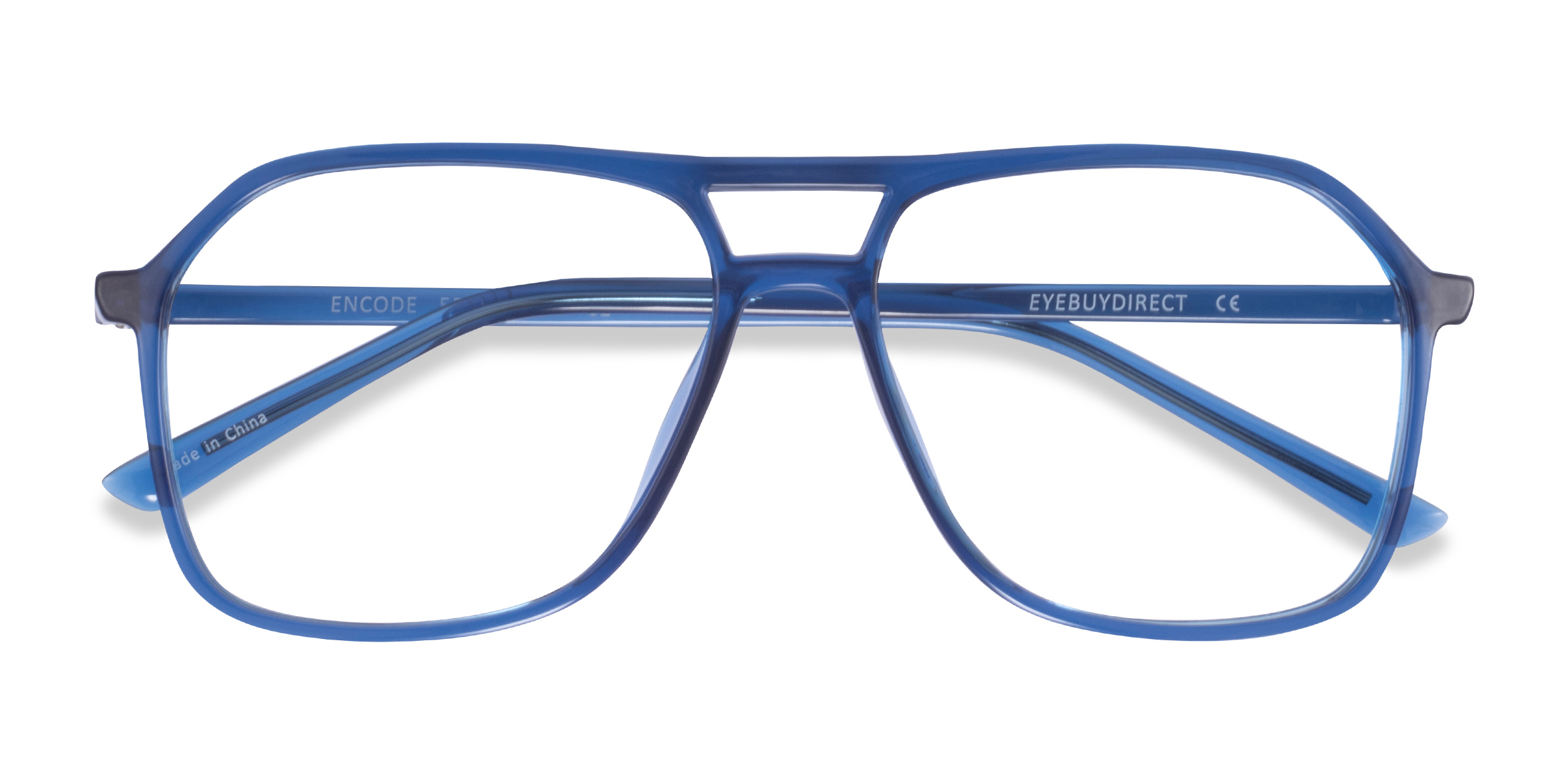 Clear Navy Encode - Plastique Lunettes de vue