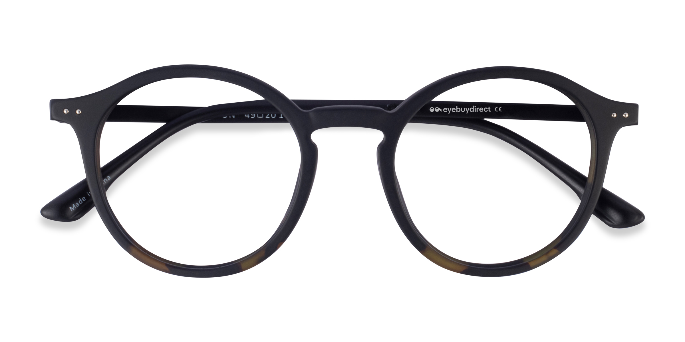 Black Tortoise Piston - Plastique Lunettes de vue