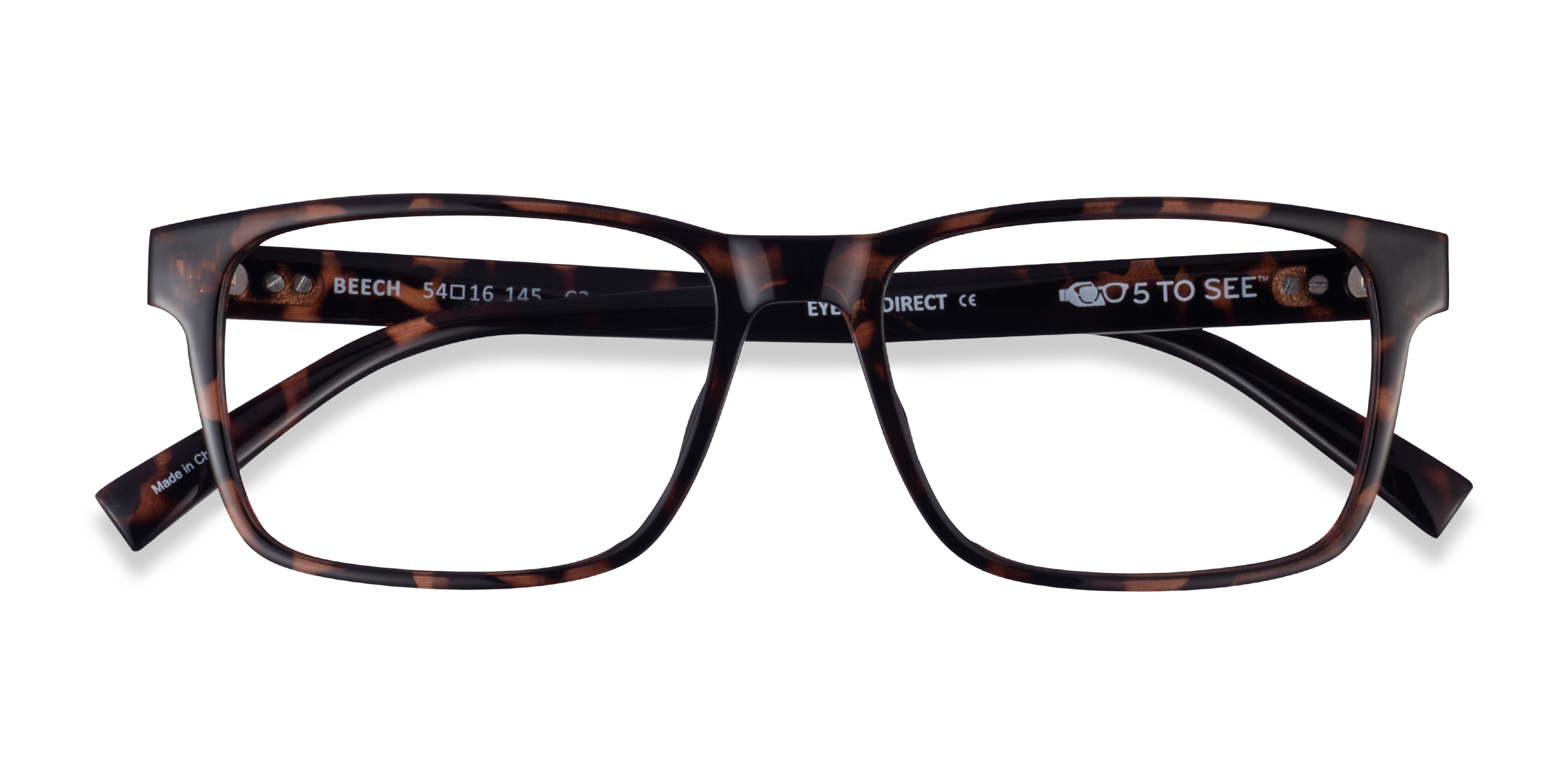 Tortoise Beech - Plastic Eyeglasses
