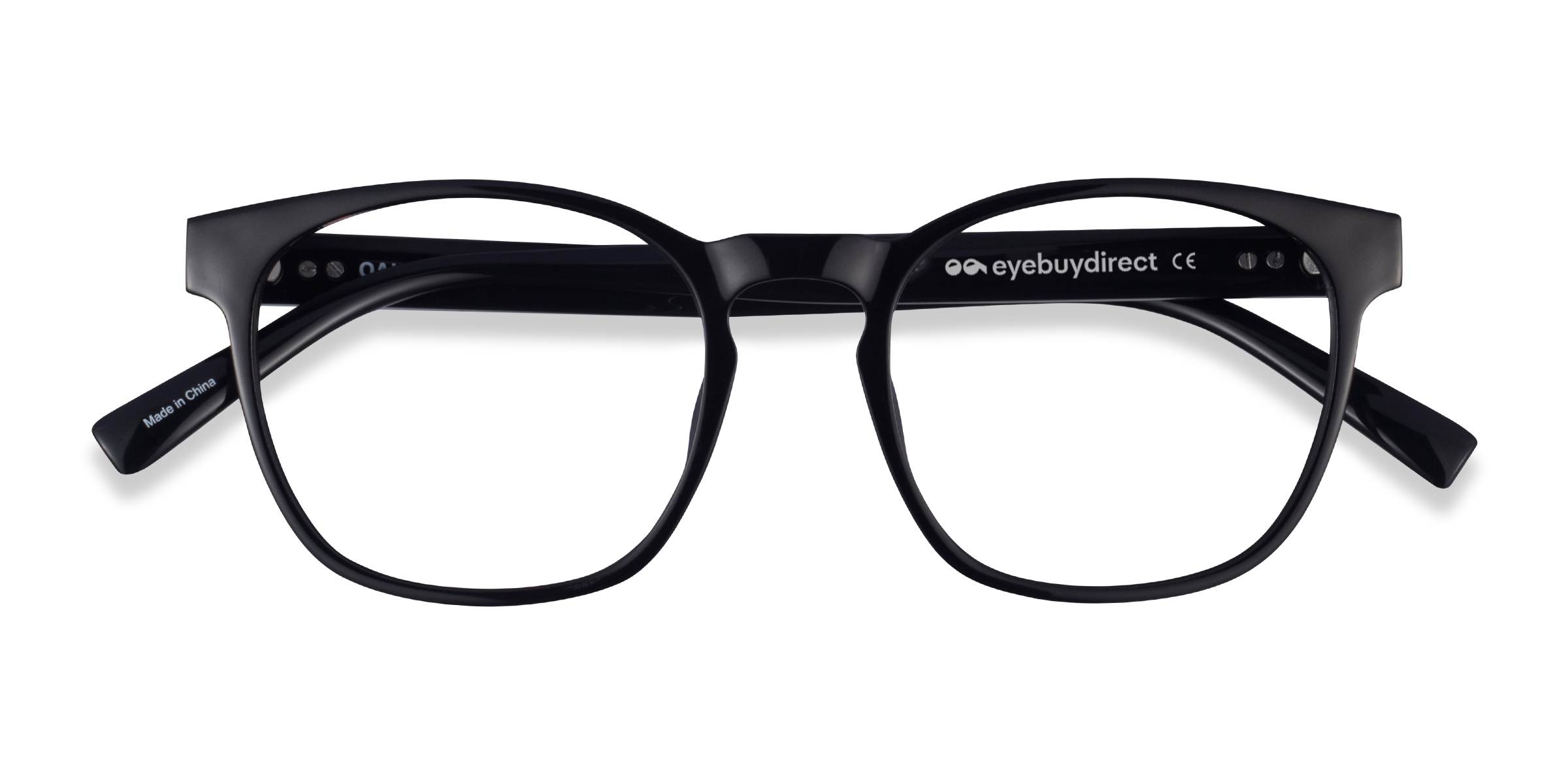 Noir Oakwood -  Plastique Lunettes de vue
