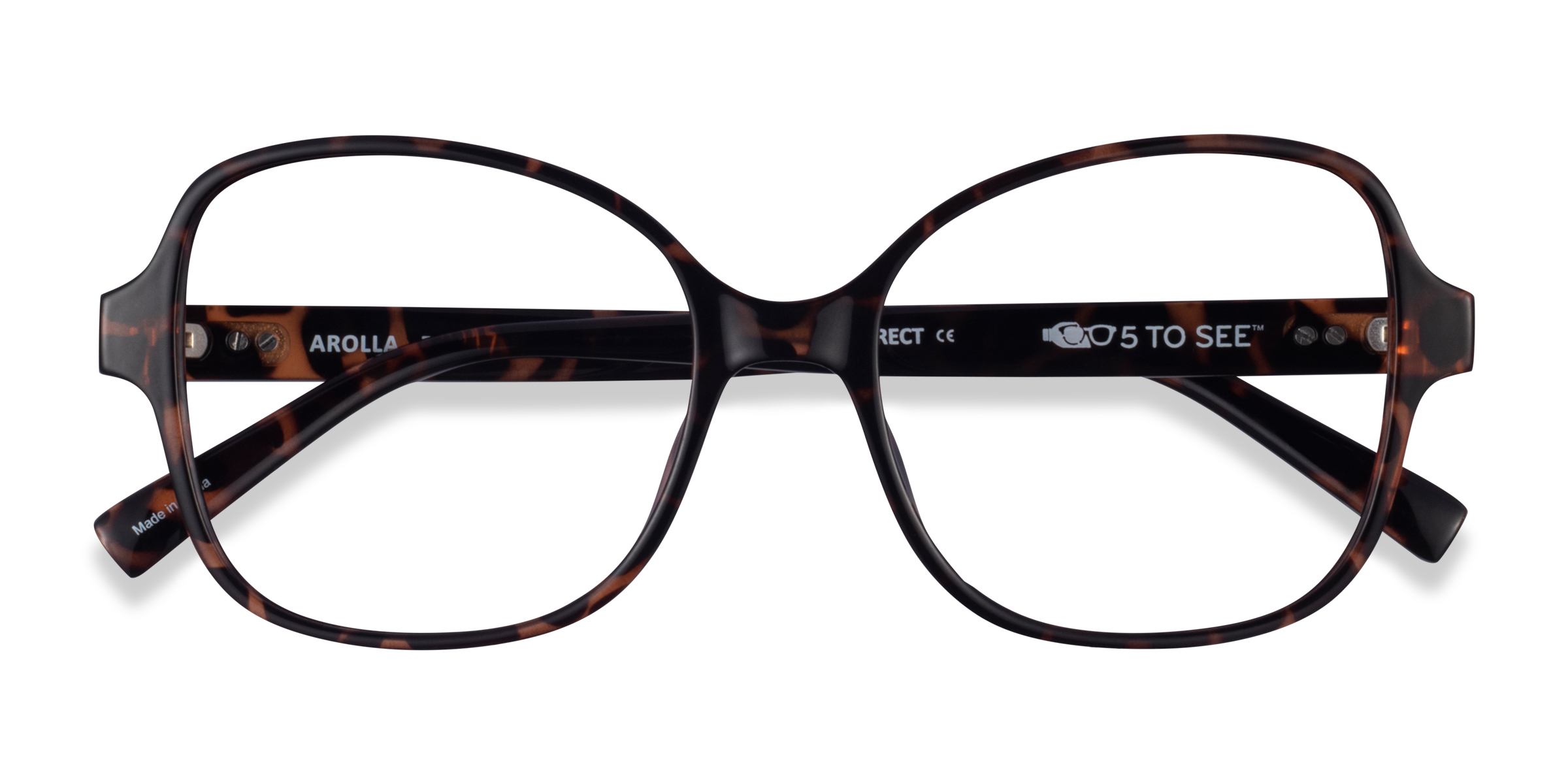 Tortoise Arolla -  Plastic Eyeglasses