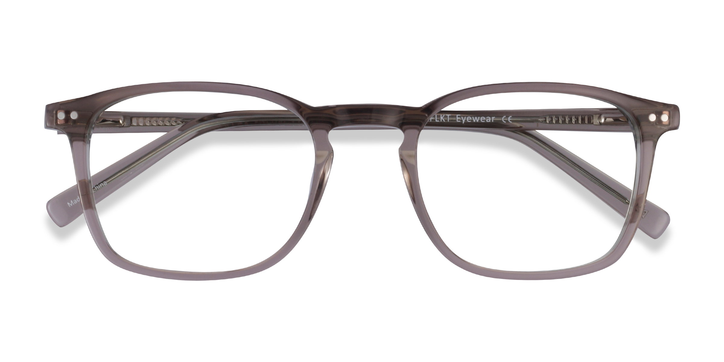 Clear Brown Holley - Acétate Lunettes de vue