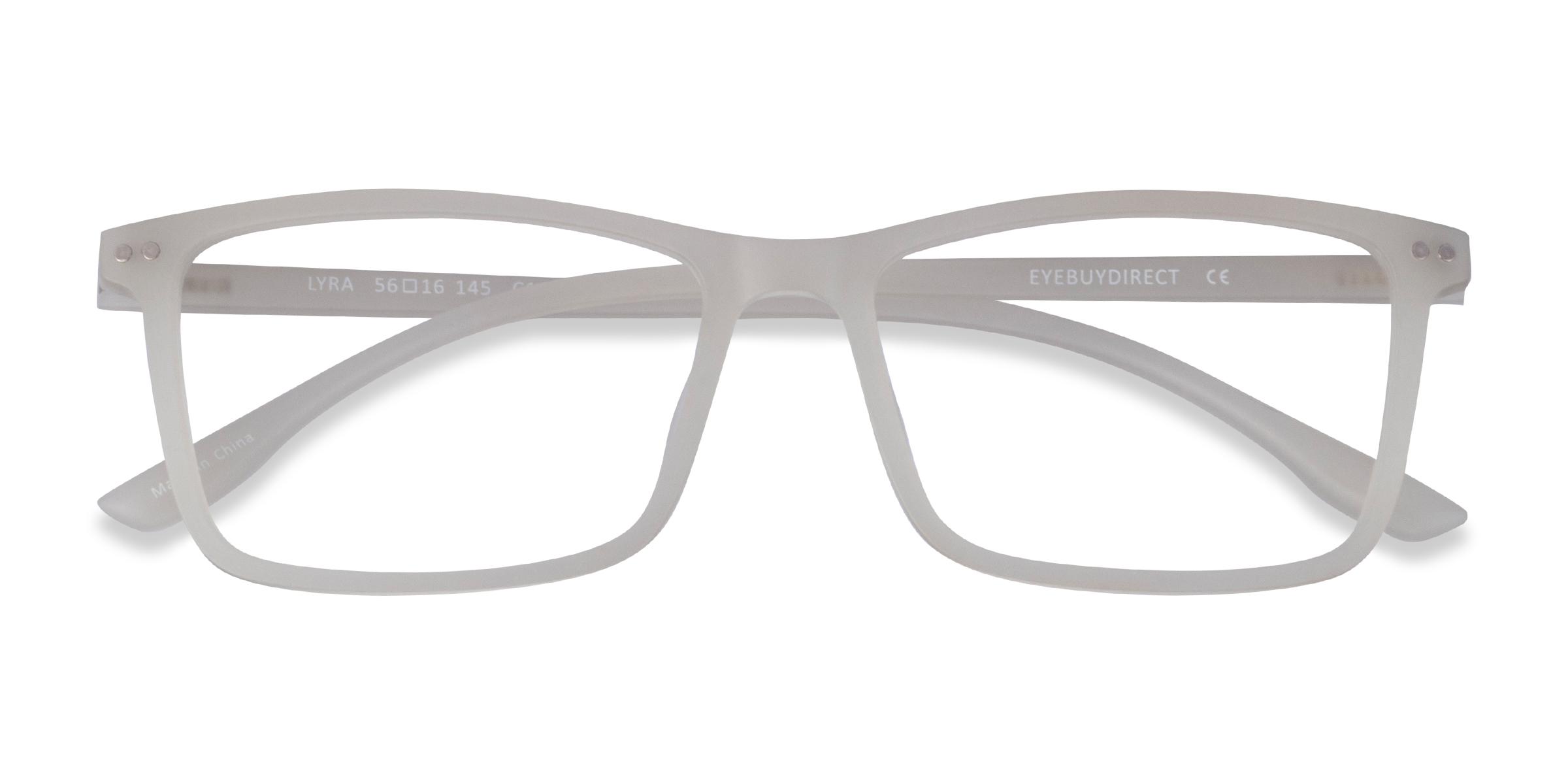 Matte Clear Lyra -  Plastique Lunettes de vue