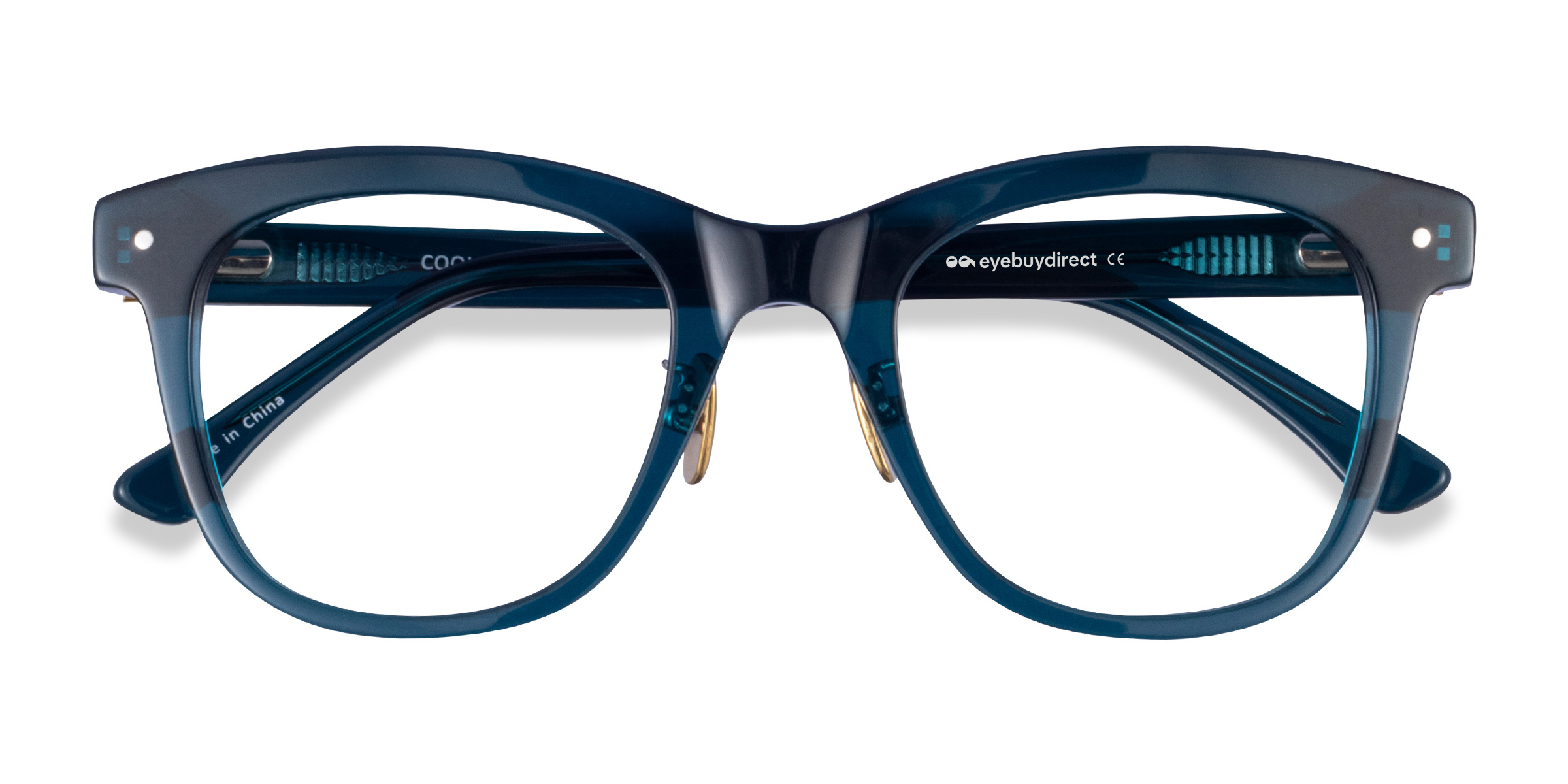 Clear Blue Coqueline -  Acétate Lunettes de vue