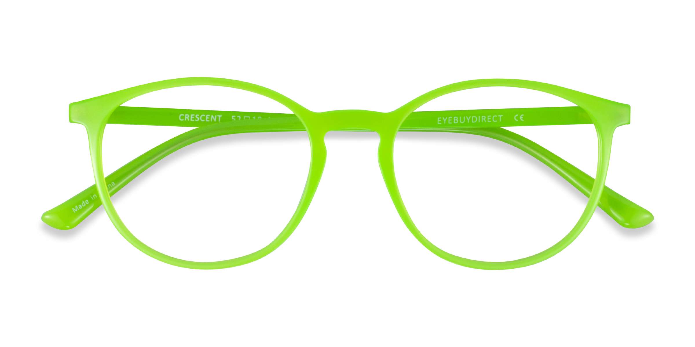 Vert Crescent -  Plastique Lunettes de vue