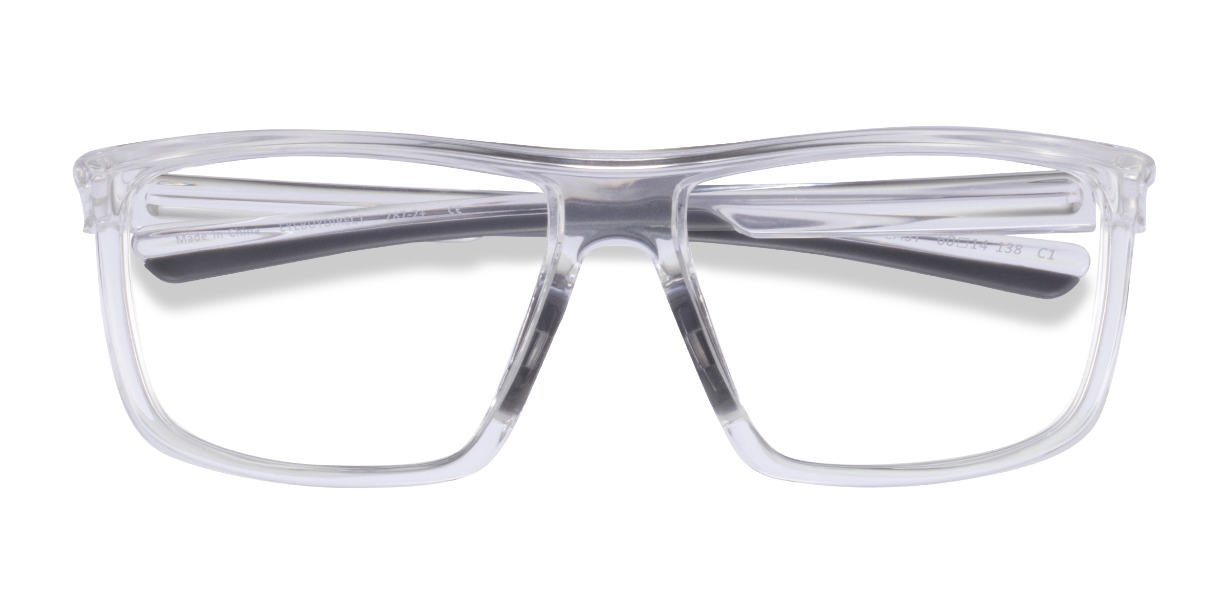 Clear Gray Cast -  Plastique Lunettes de vue