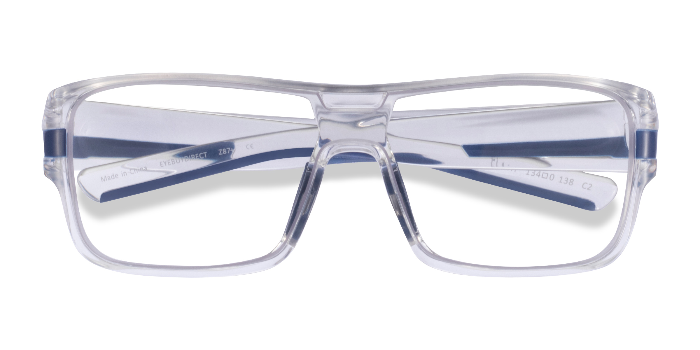 Clear Blue Flash -  Plastique Lunettes de vue