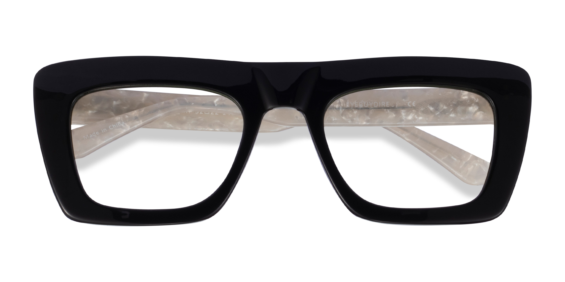 Dark Green White Planetary -  Acétate Lunettes de vue