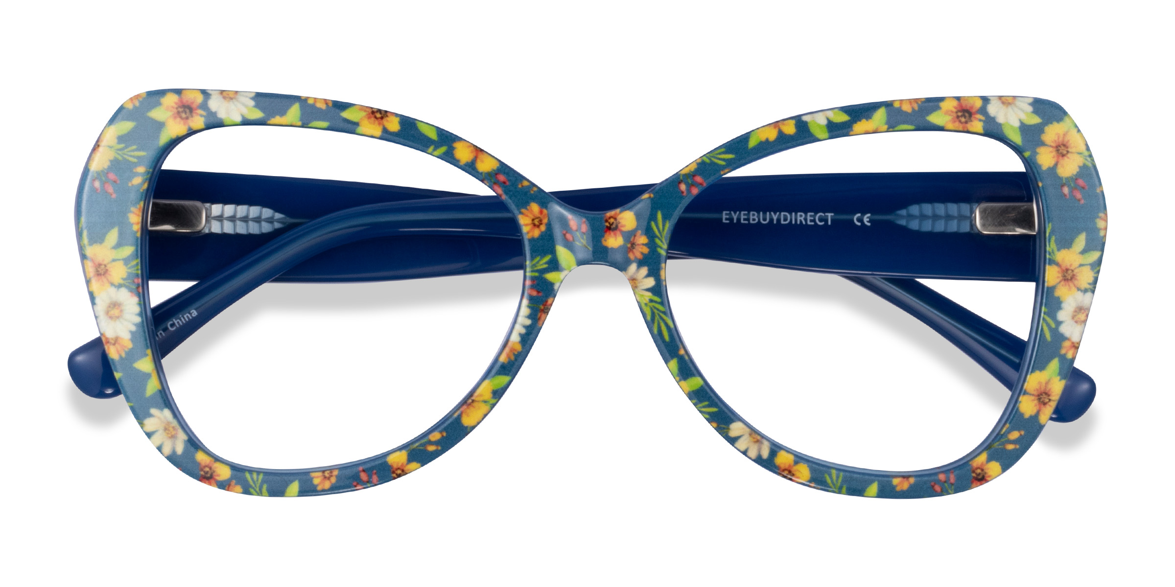 Blue Floral Superbloom -  Acétate Lunettes de vue