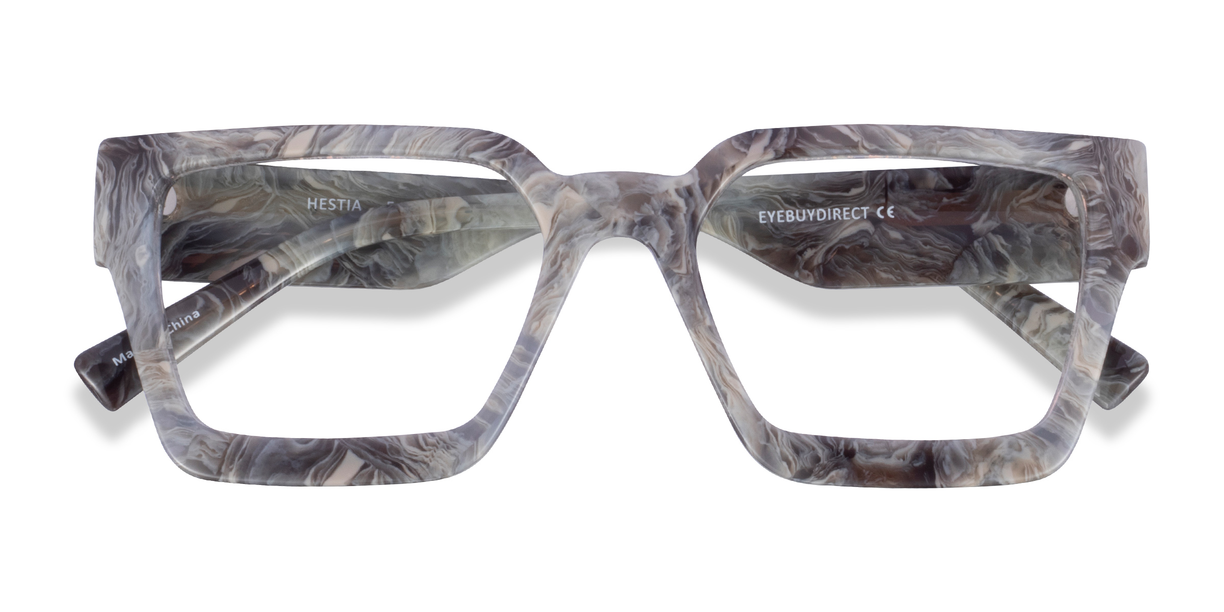 Gray Floral Hestia -  Acétate Lunettes de vue