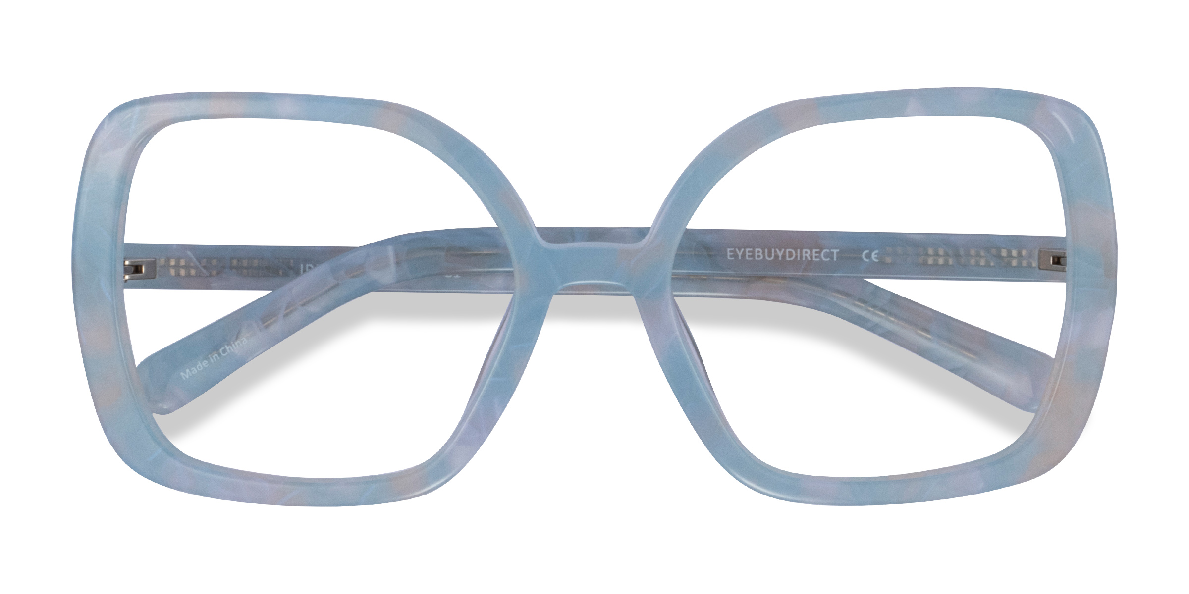 Bleu pâle Irene -  Acétate Lunettes de vue