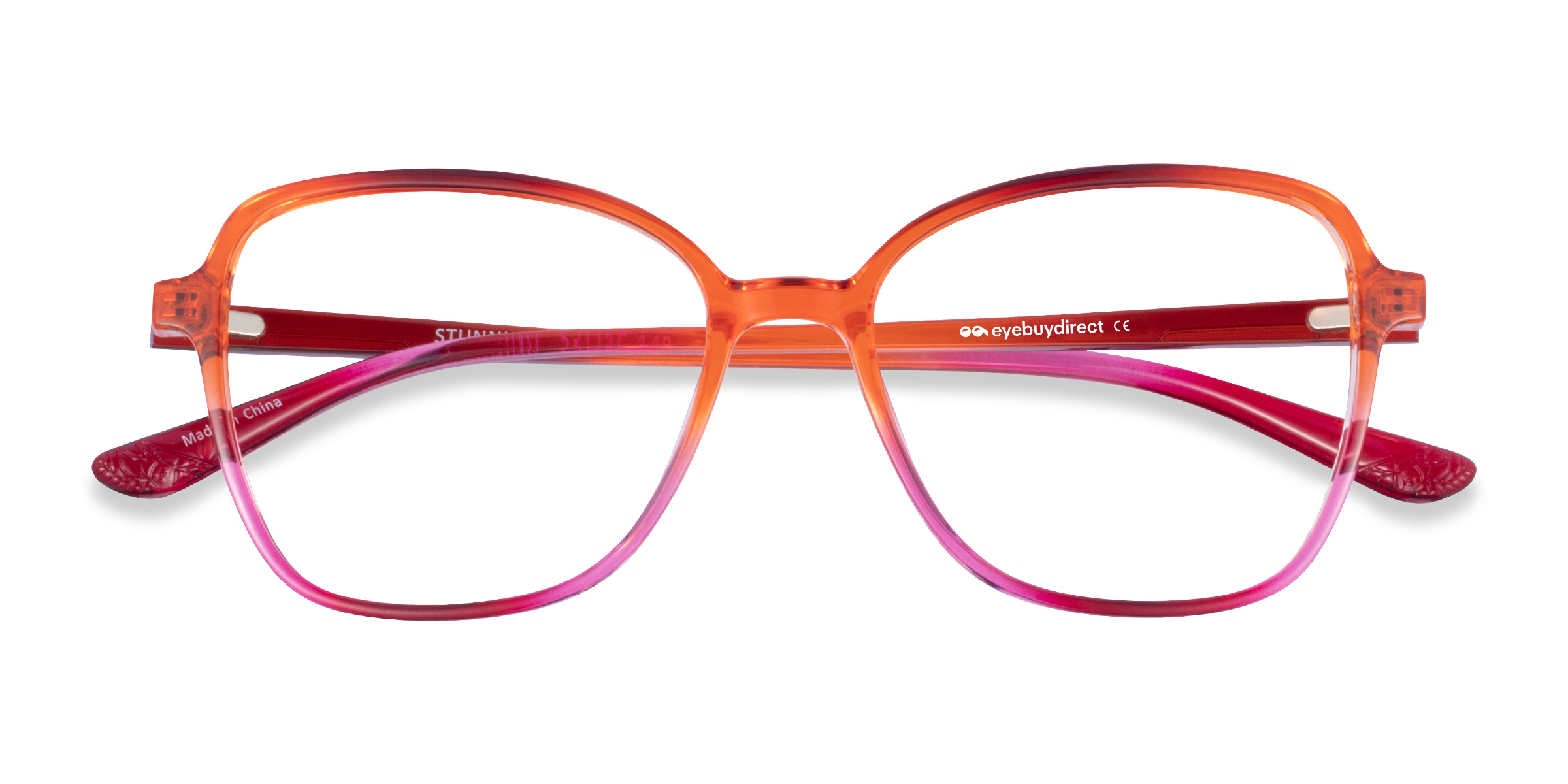 Pink Orange Stunning -  Plastique Lunettes de vue