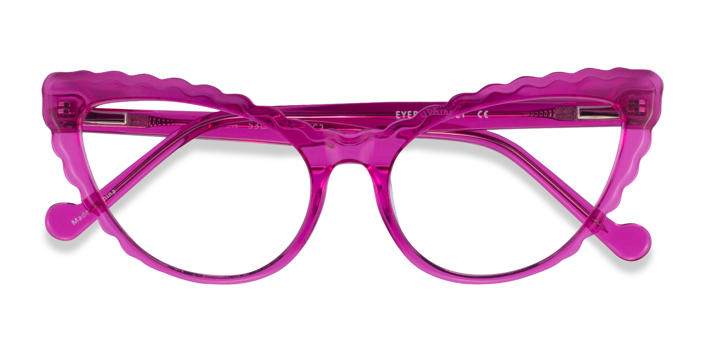 Clear Purple Pen -  Acétate Lunettes de vue