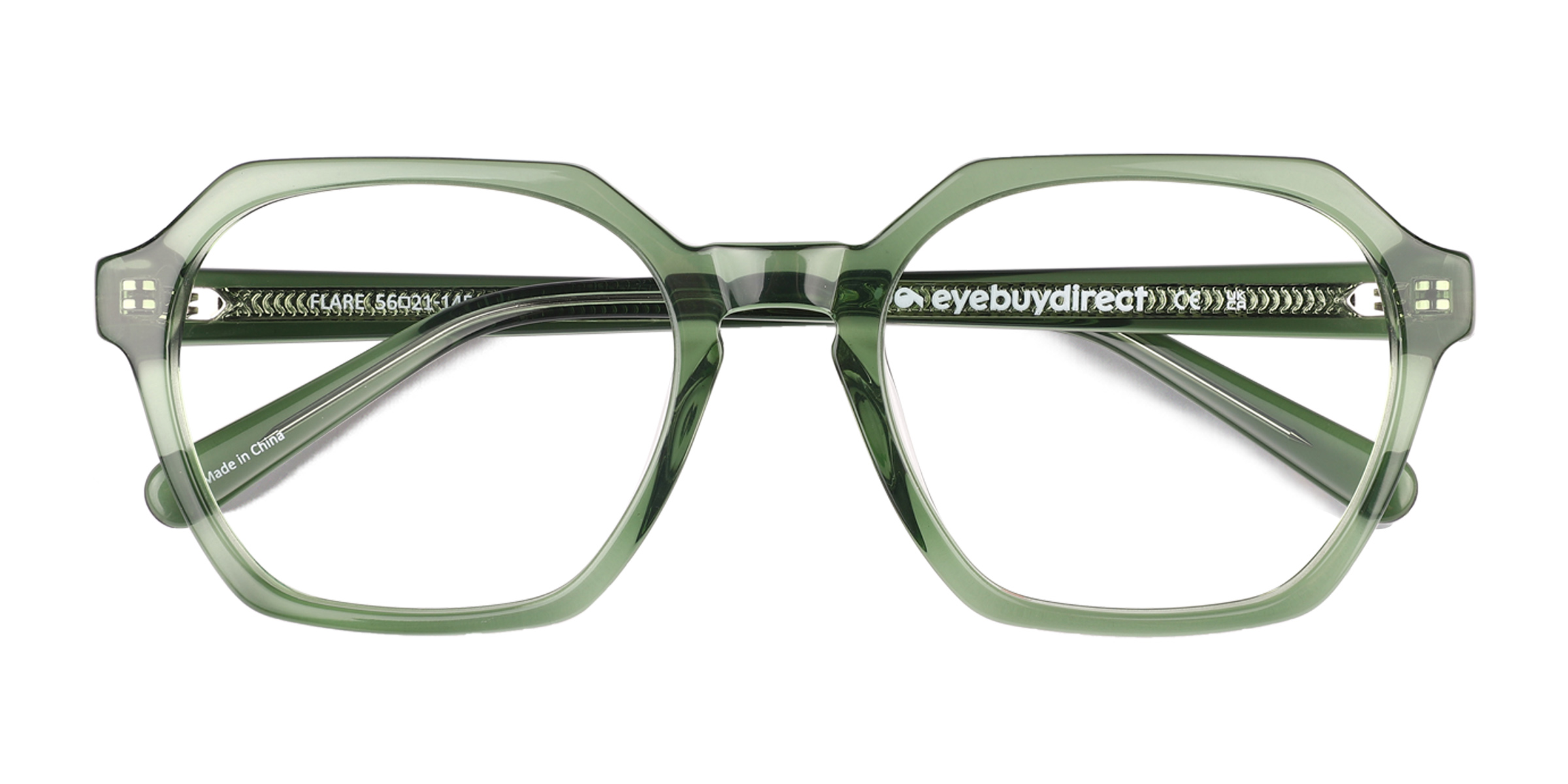 Crystal Green Flare -  Acétate Lunettes de vue