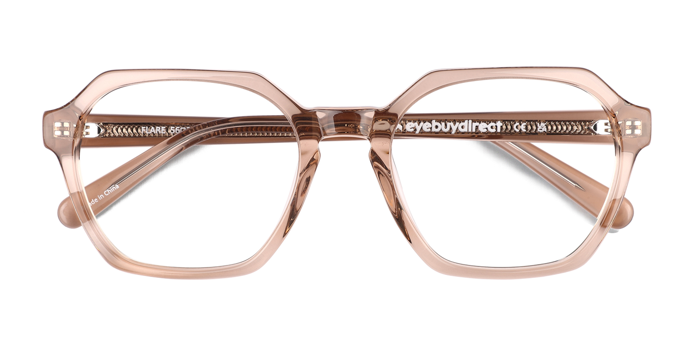 Crystal Brown Flare -  Acétate Lunettes de vue