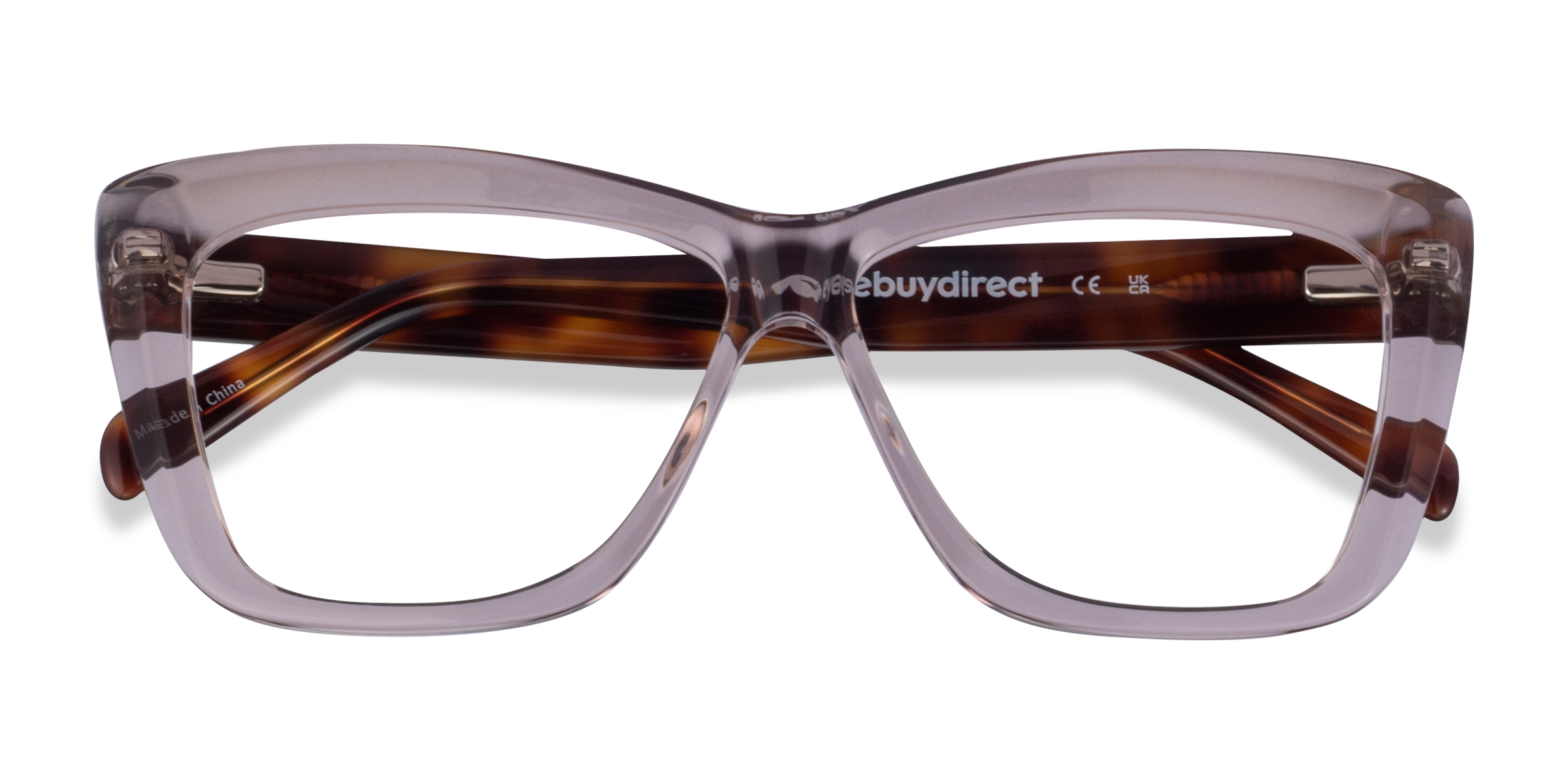 Crystal Light Brown Scribble -  Acétate Lunettes de vue