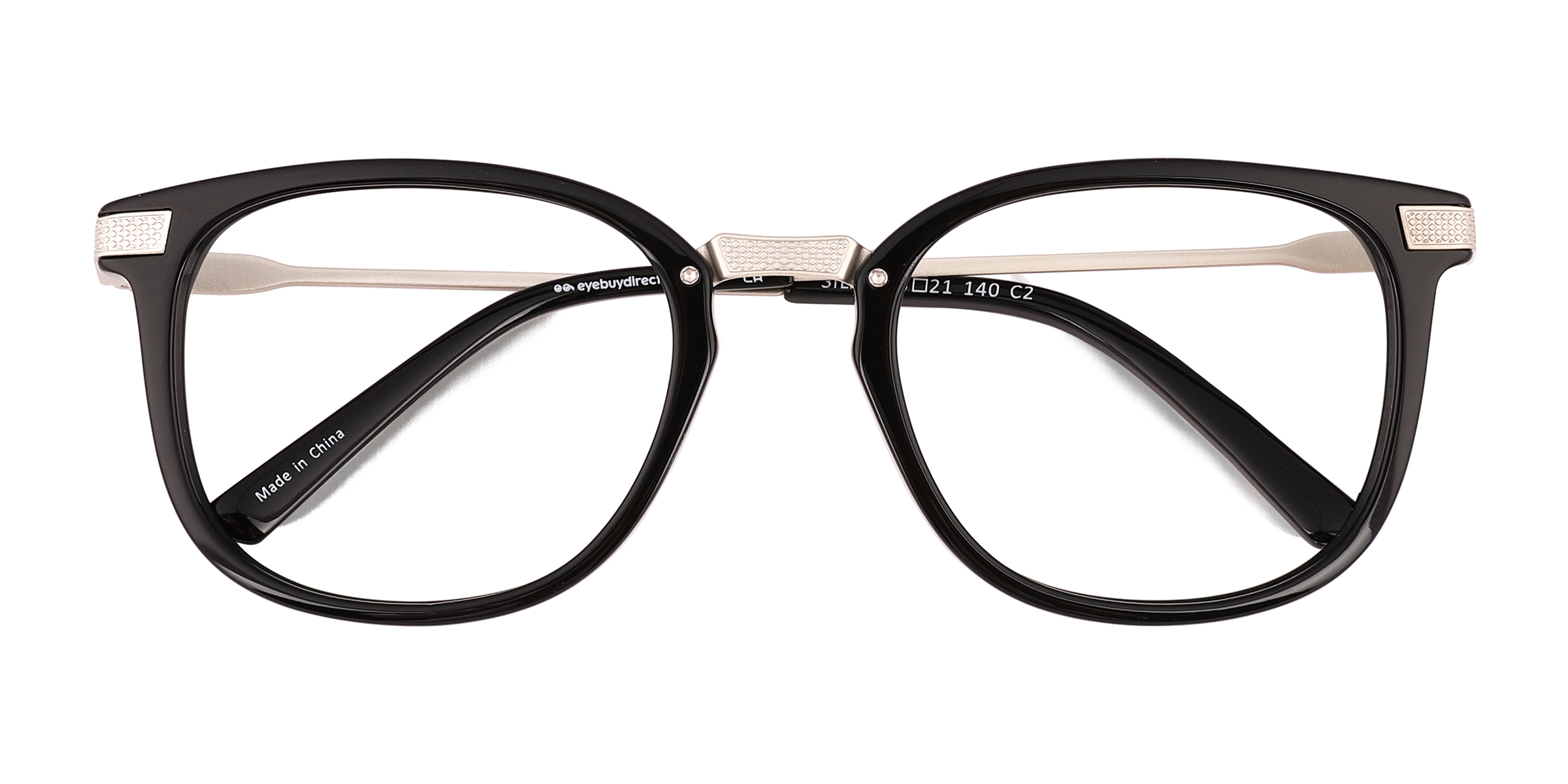 Black Silas -  Acetate Eyeglasses