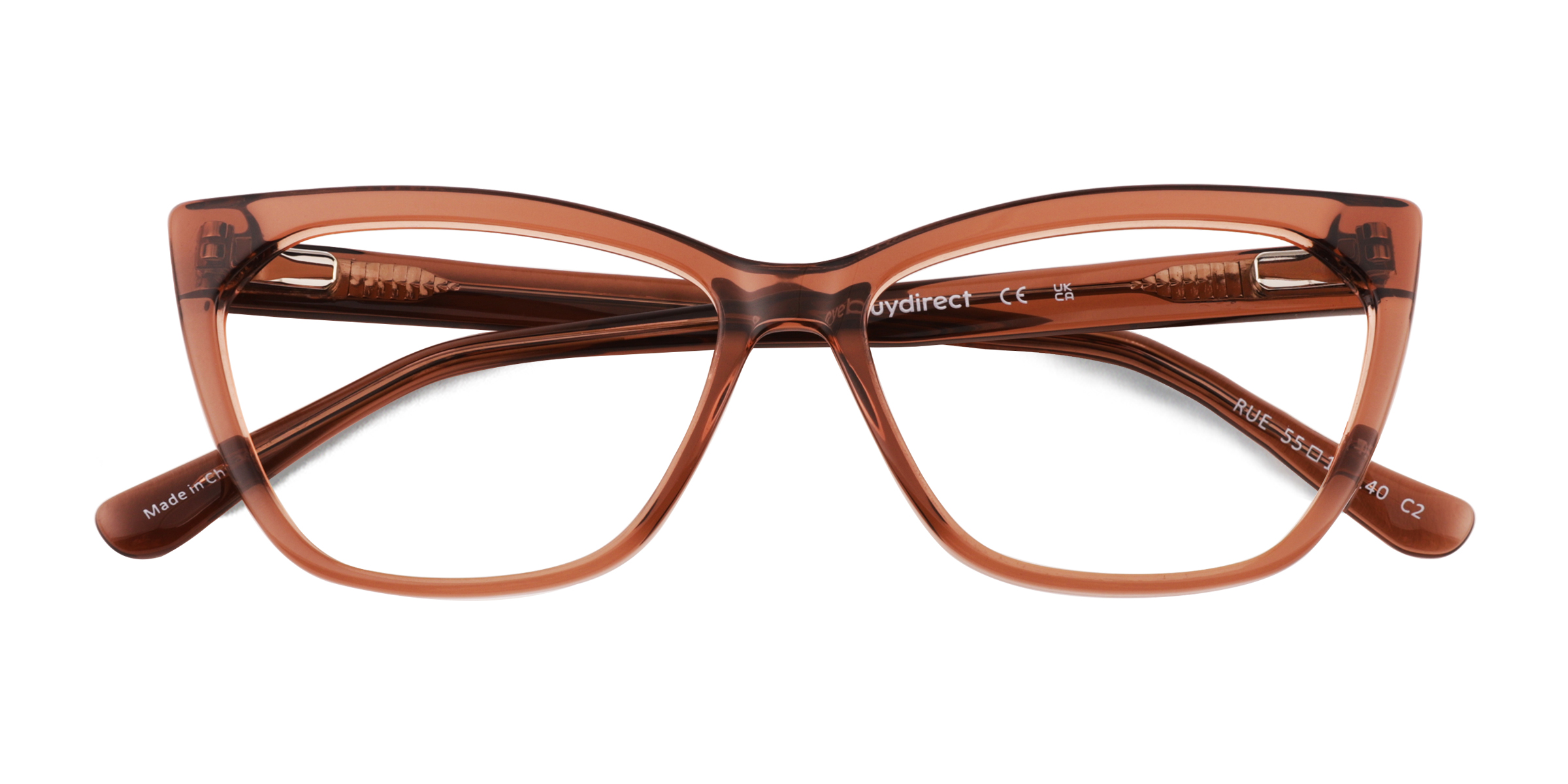 Crystal Brown Rue -  Acétate Lunettes de vue