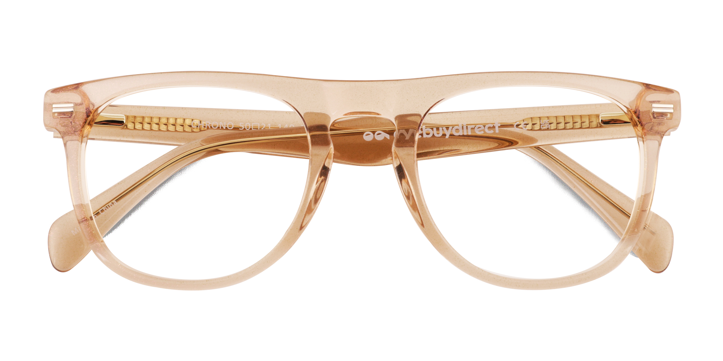 Crystal Nude Chrono -  Acetate Eyeglasses