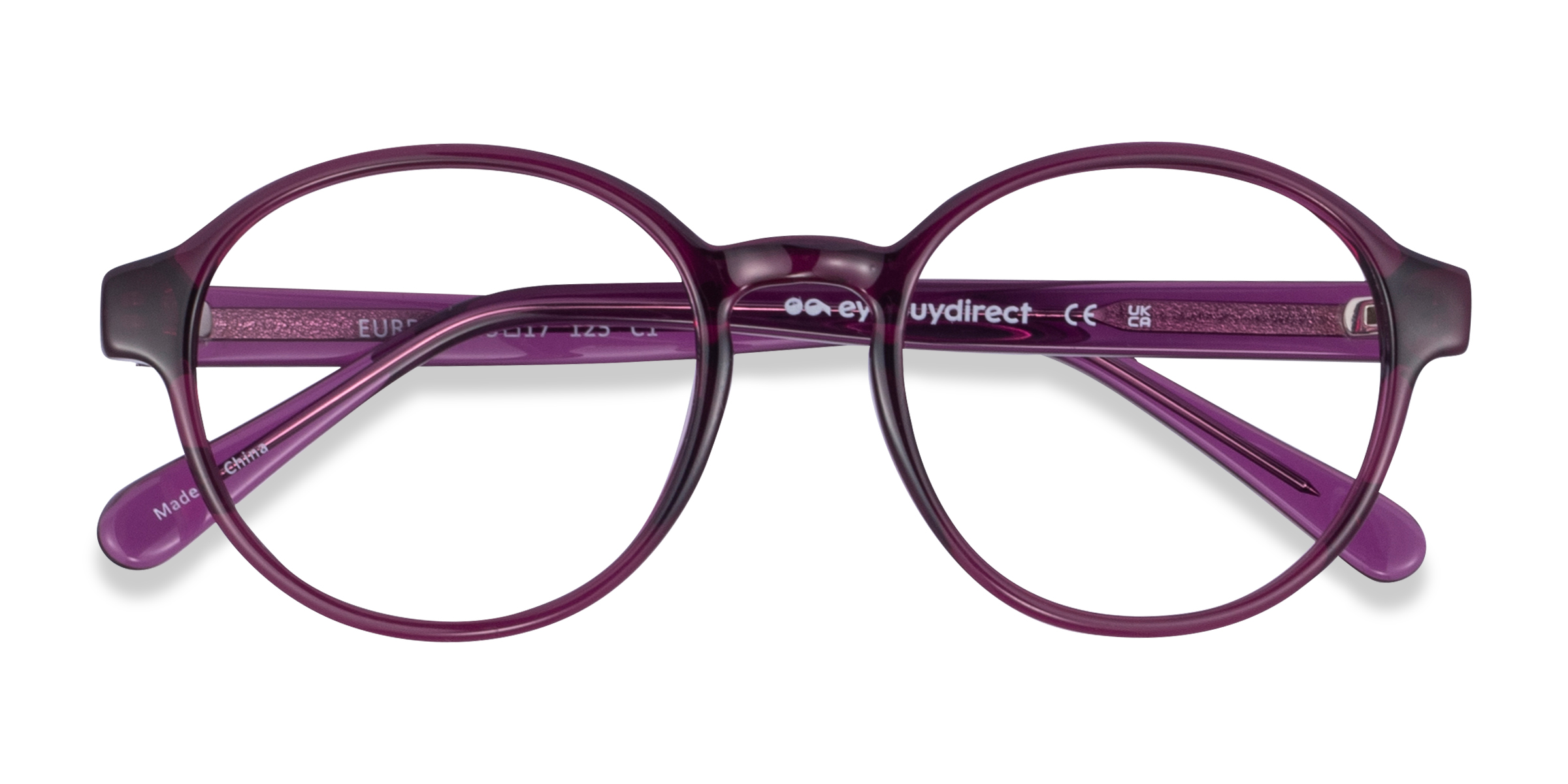 Violet Eureka -  Plastique Lunettes de vue