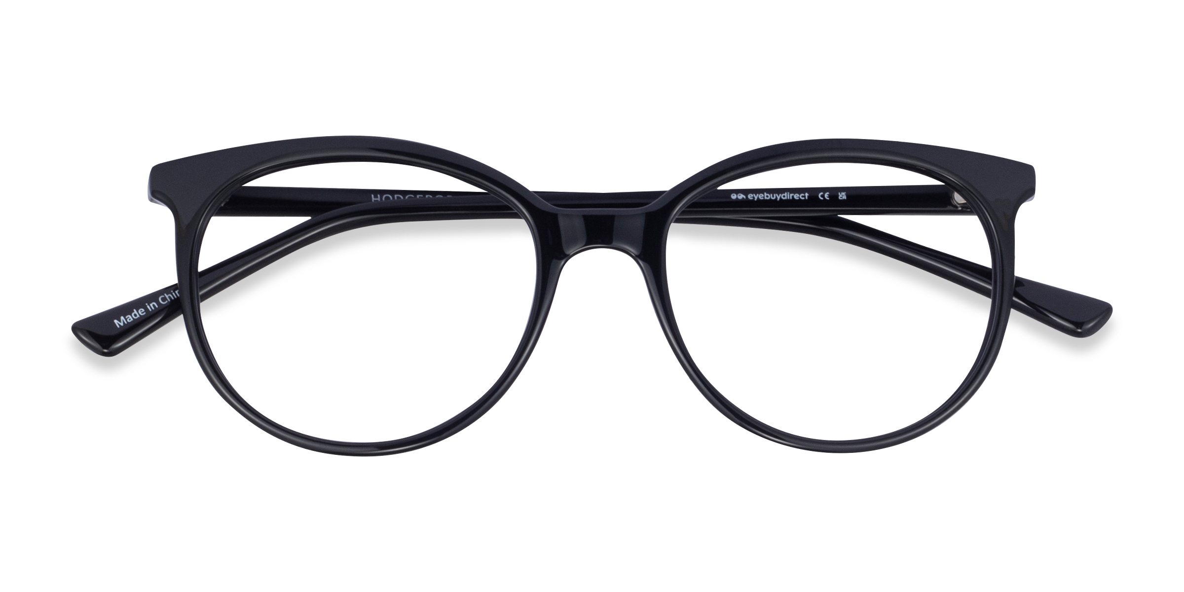 Noir Hodgepodge -  Plastique Lunettes de vue