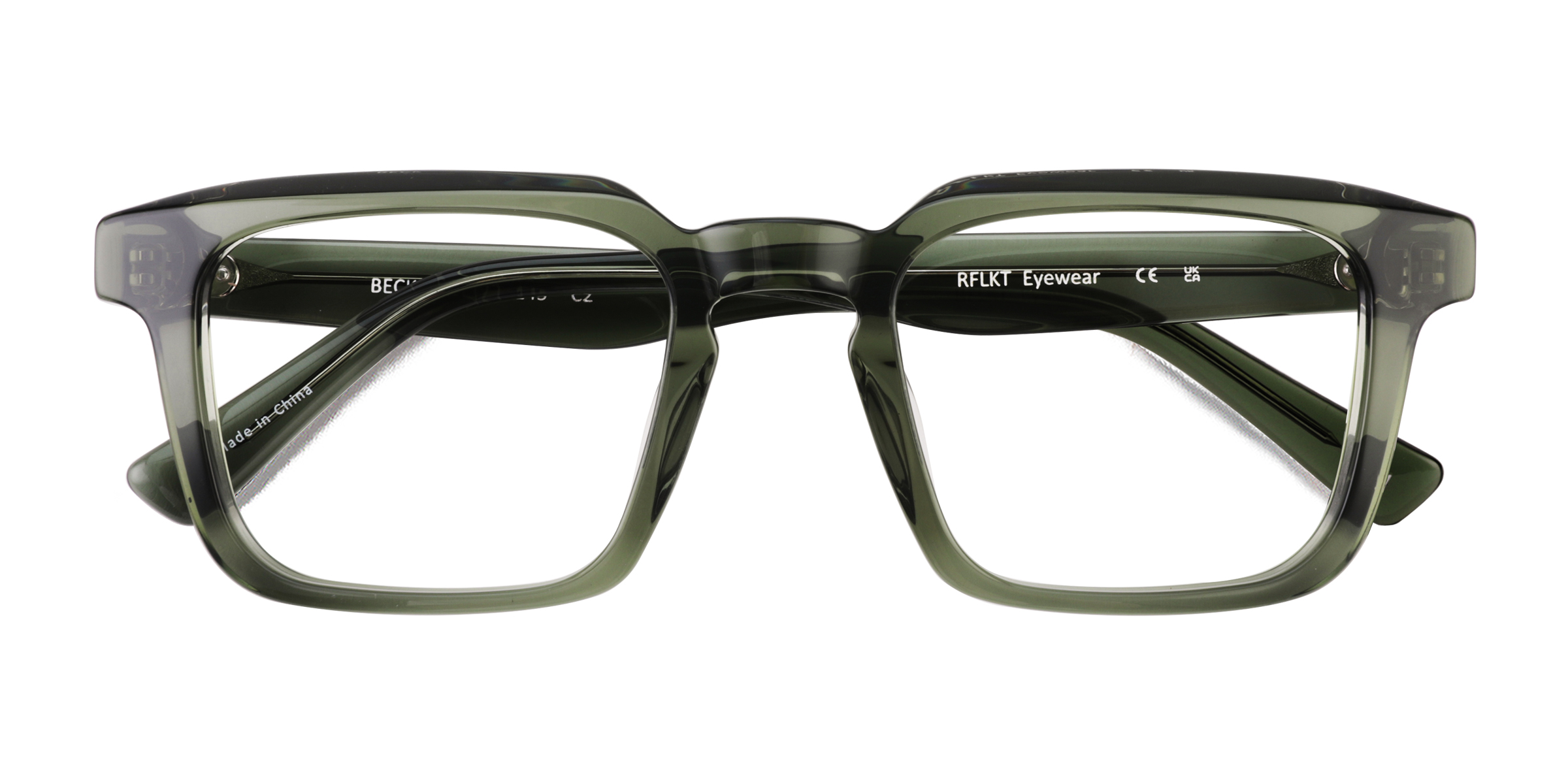 Crystal Green Beck -  Acétate Lunettes de vue