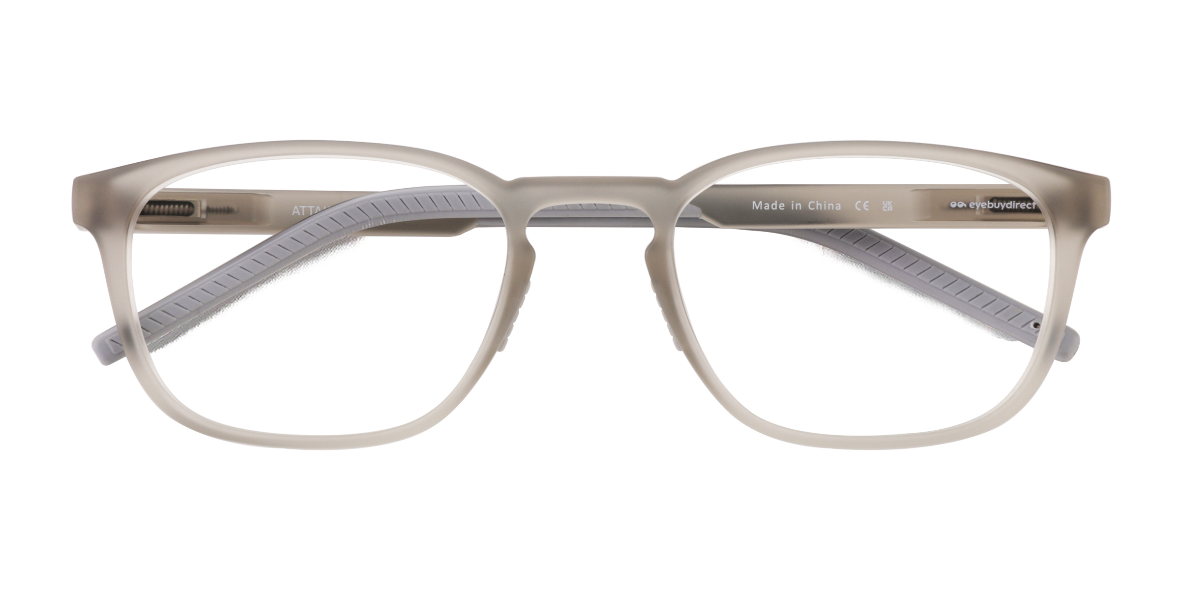 Matte Crystal Gray Attain -  Plastique Lunettes de vue