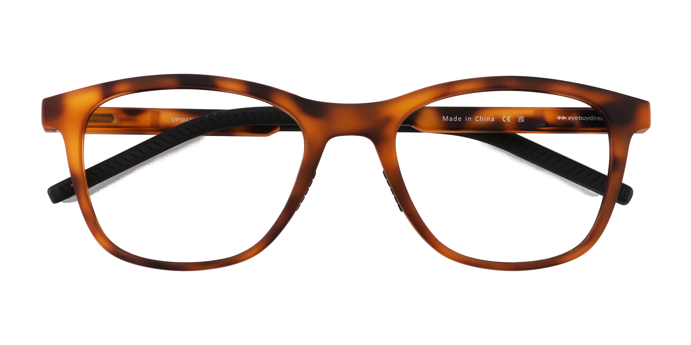 Matte Tortoise Upward -  Plastique Lunettes de vue