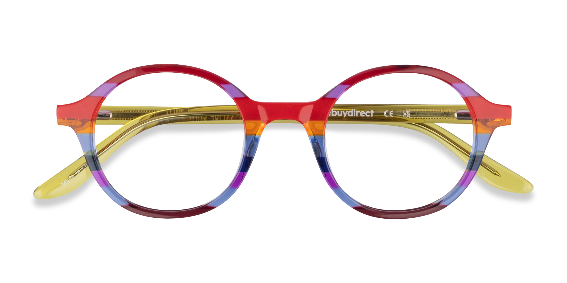 Striped Rainbow Love Wins -  Acétate Lunettes de vue