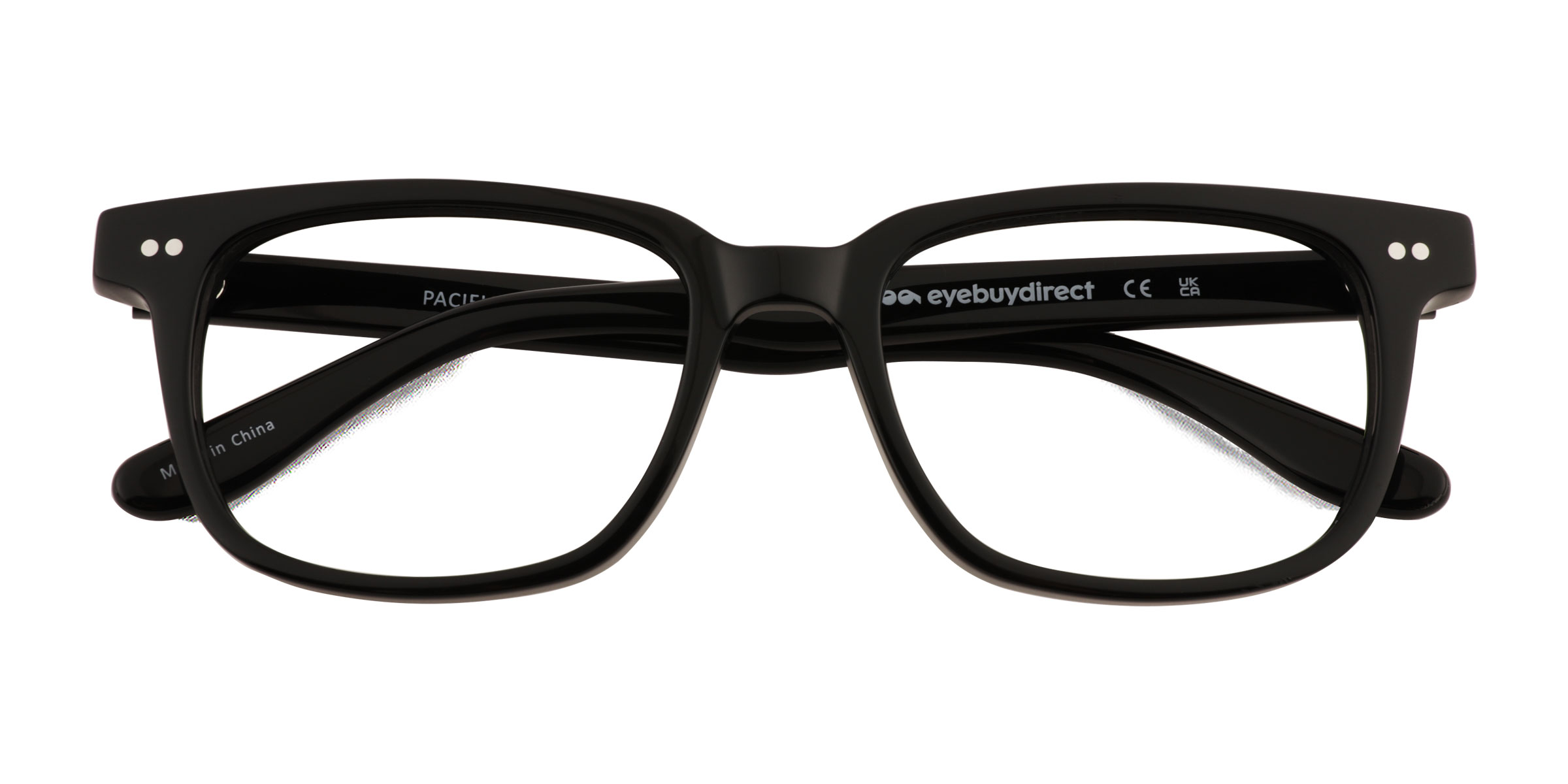 Black Pacific - Acetate Eyeglasses