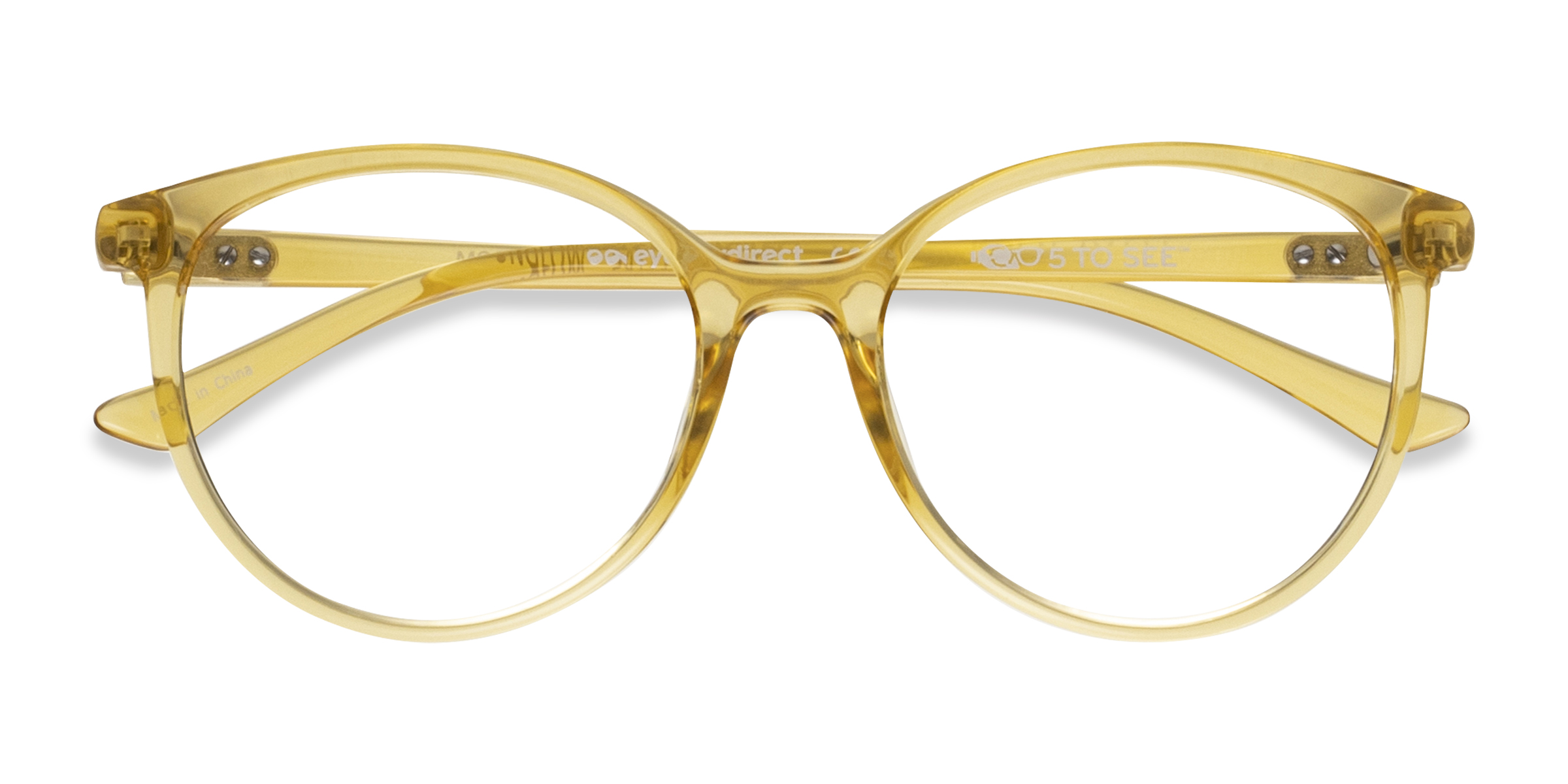 Clear Yellow Moonglow -  Plastique Lunettes de vue