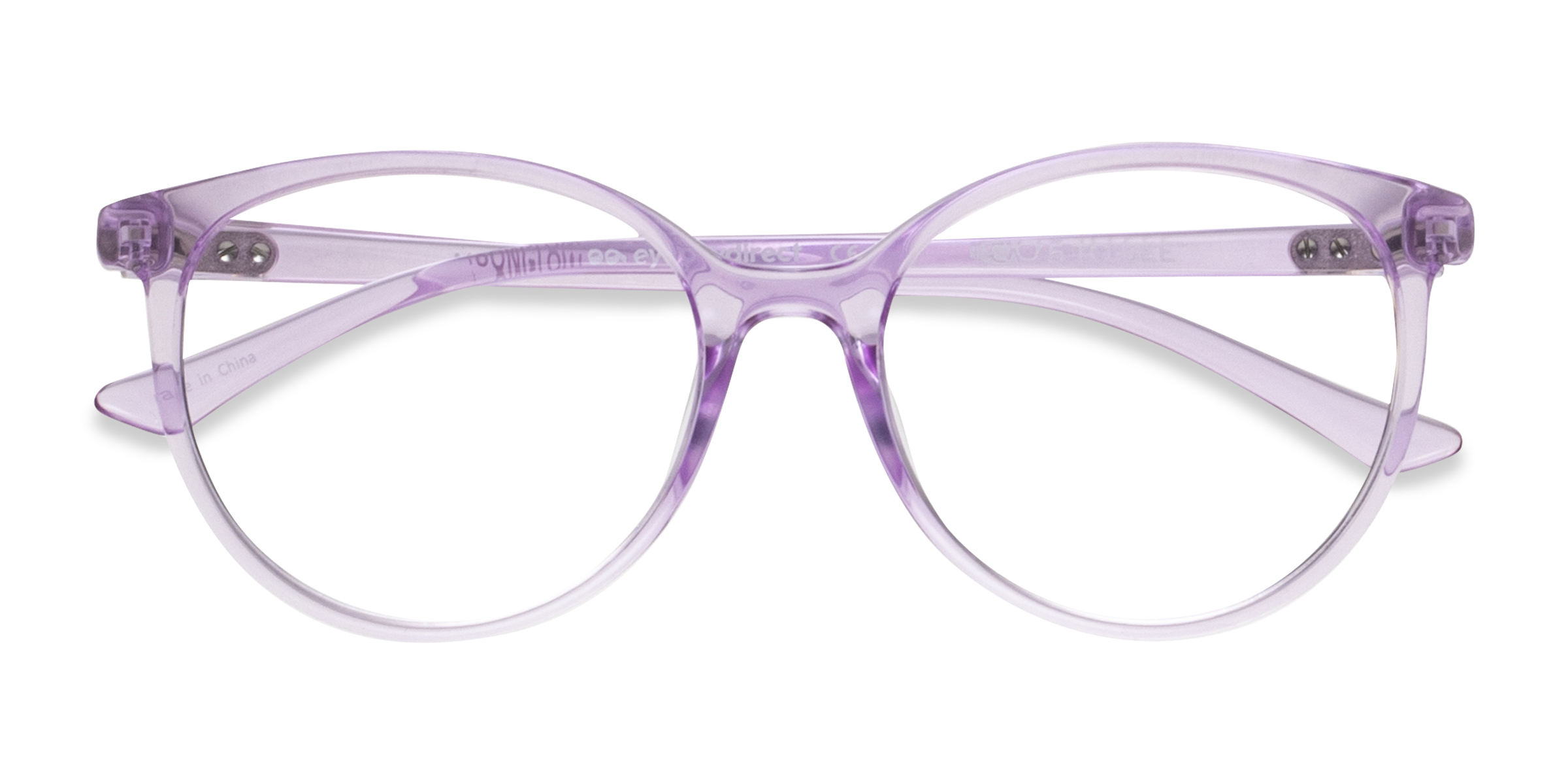 Clear Purple Moonglow -  Plastique Lunettes de vue