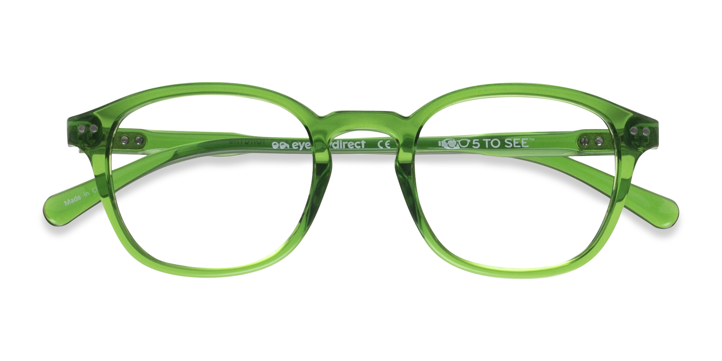 Clear Green Skydrop -  Plastique Lunettes de vue