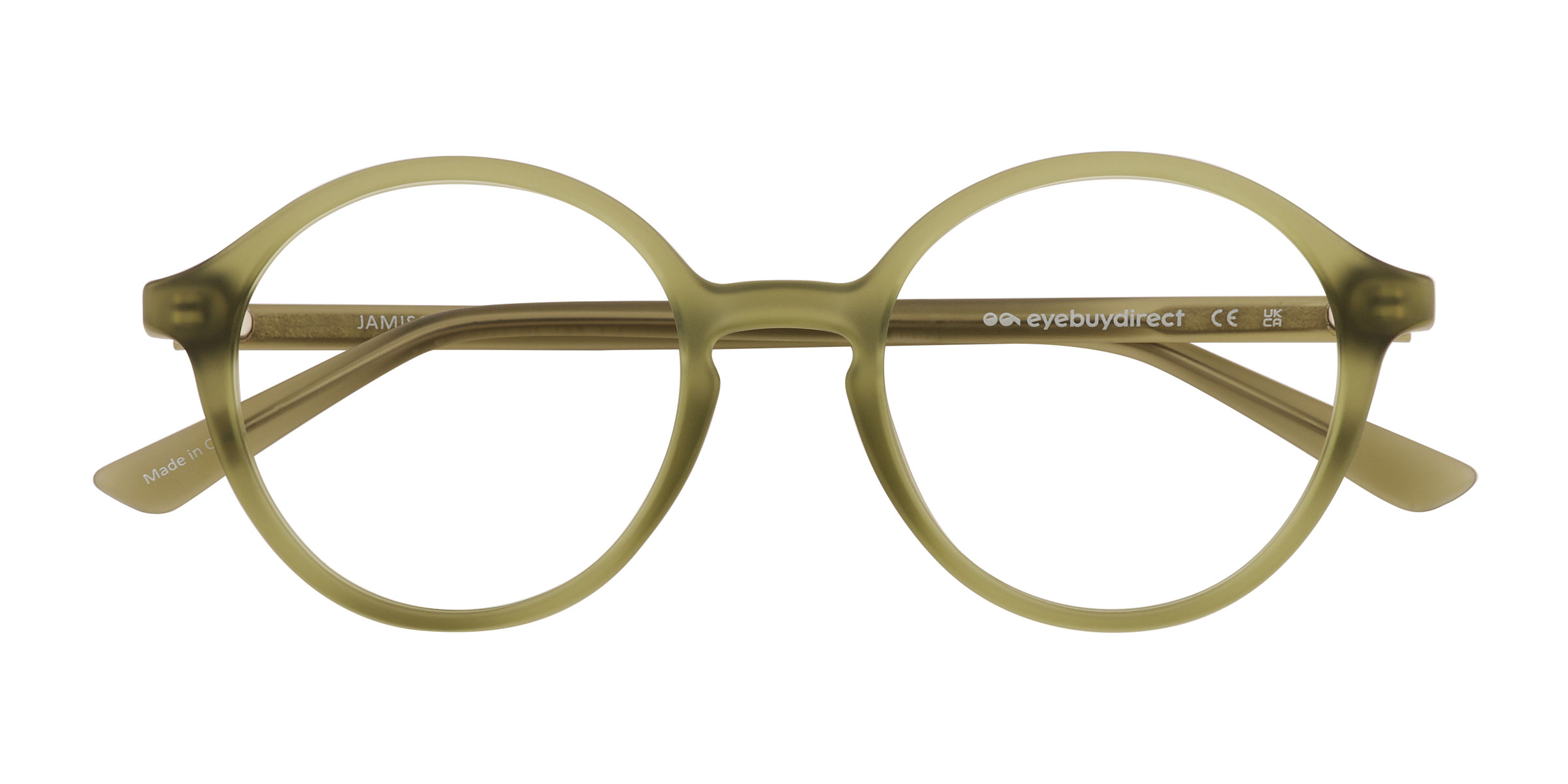 Matte Clear Green  Jamison -  Plastique Lunettes de vue