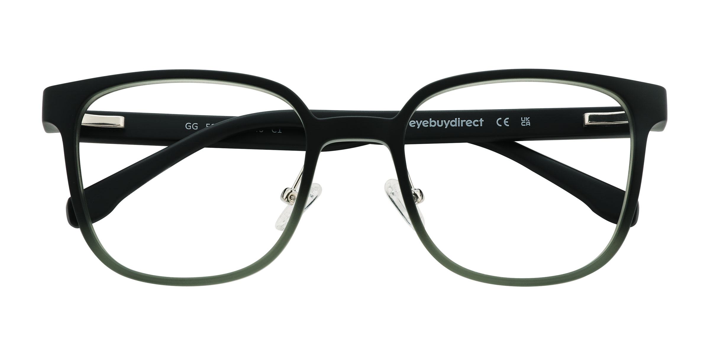 Black Green GG -  Plastic Eyeglasses
