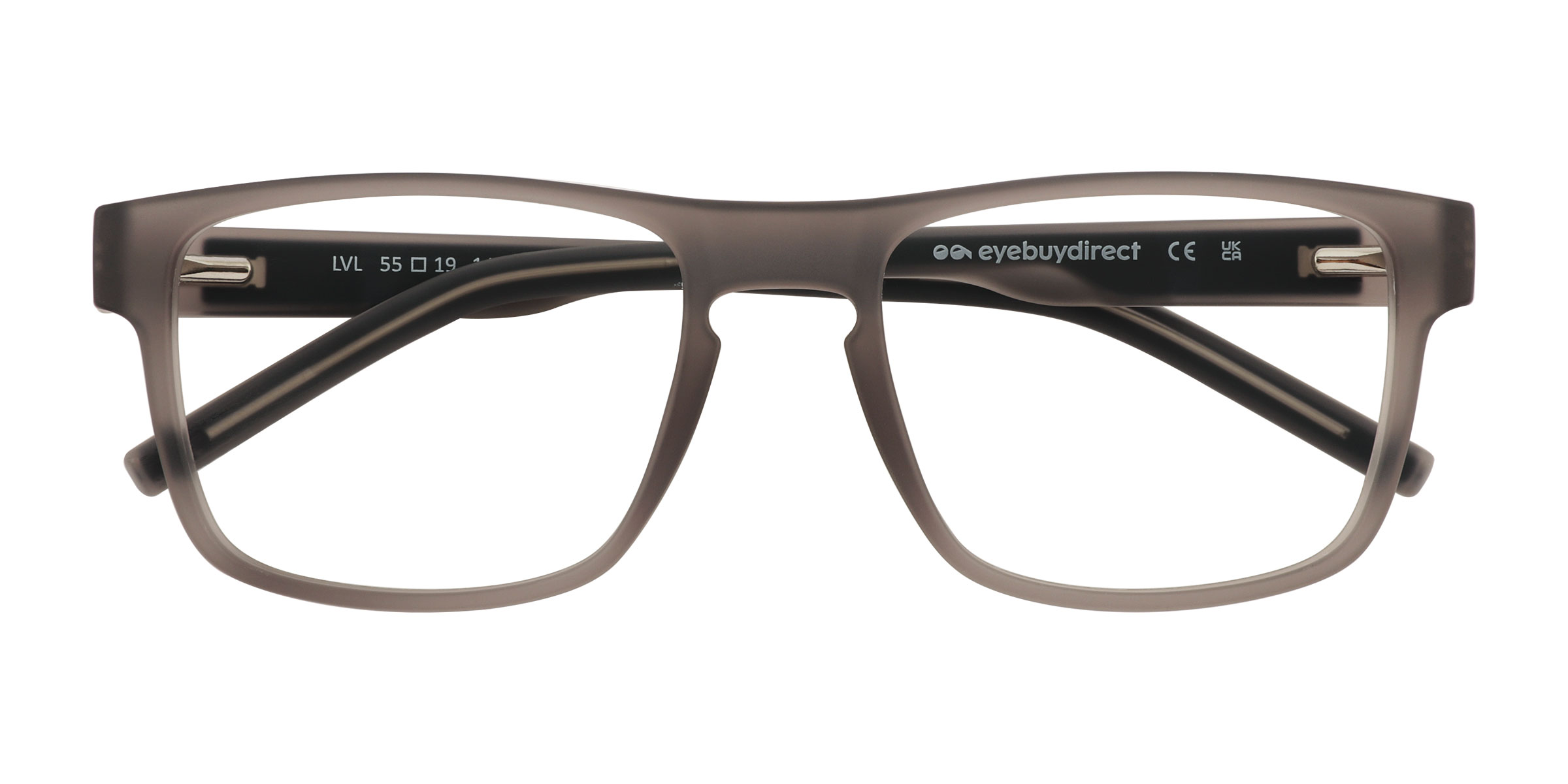 Matte Crystal Gray Lvl -  Plastique Lunettes de vue