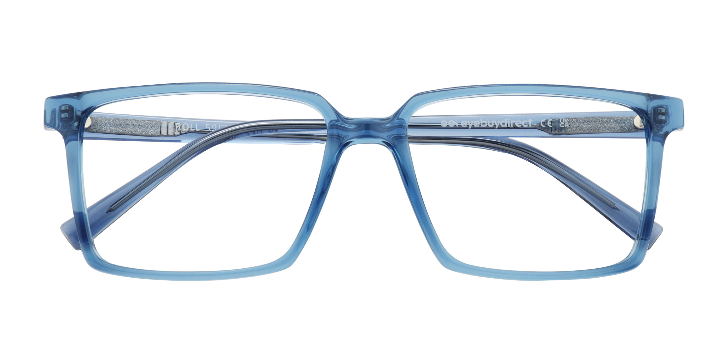 Bleu Roll - Plastique Lunettes de vue
