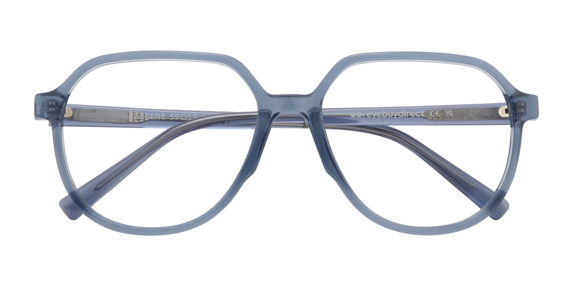 Clear Blue Serene -  Plastique Lunettes de vue