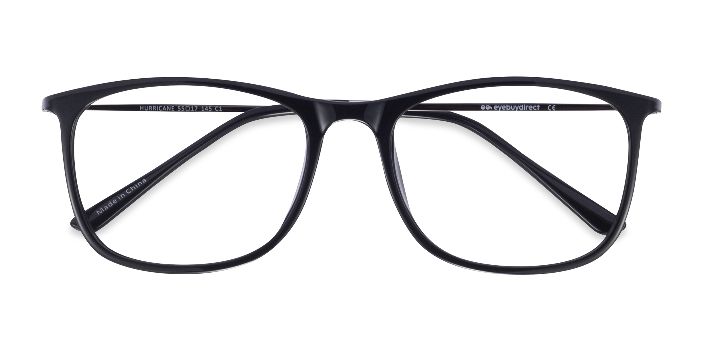 Black Hurricane -  Metal Eyeglasses