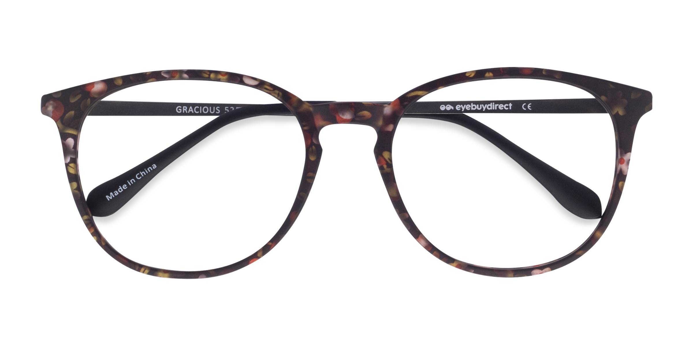 Pink Floral Gracious -  Plastic-metal Lunettes de vue