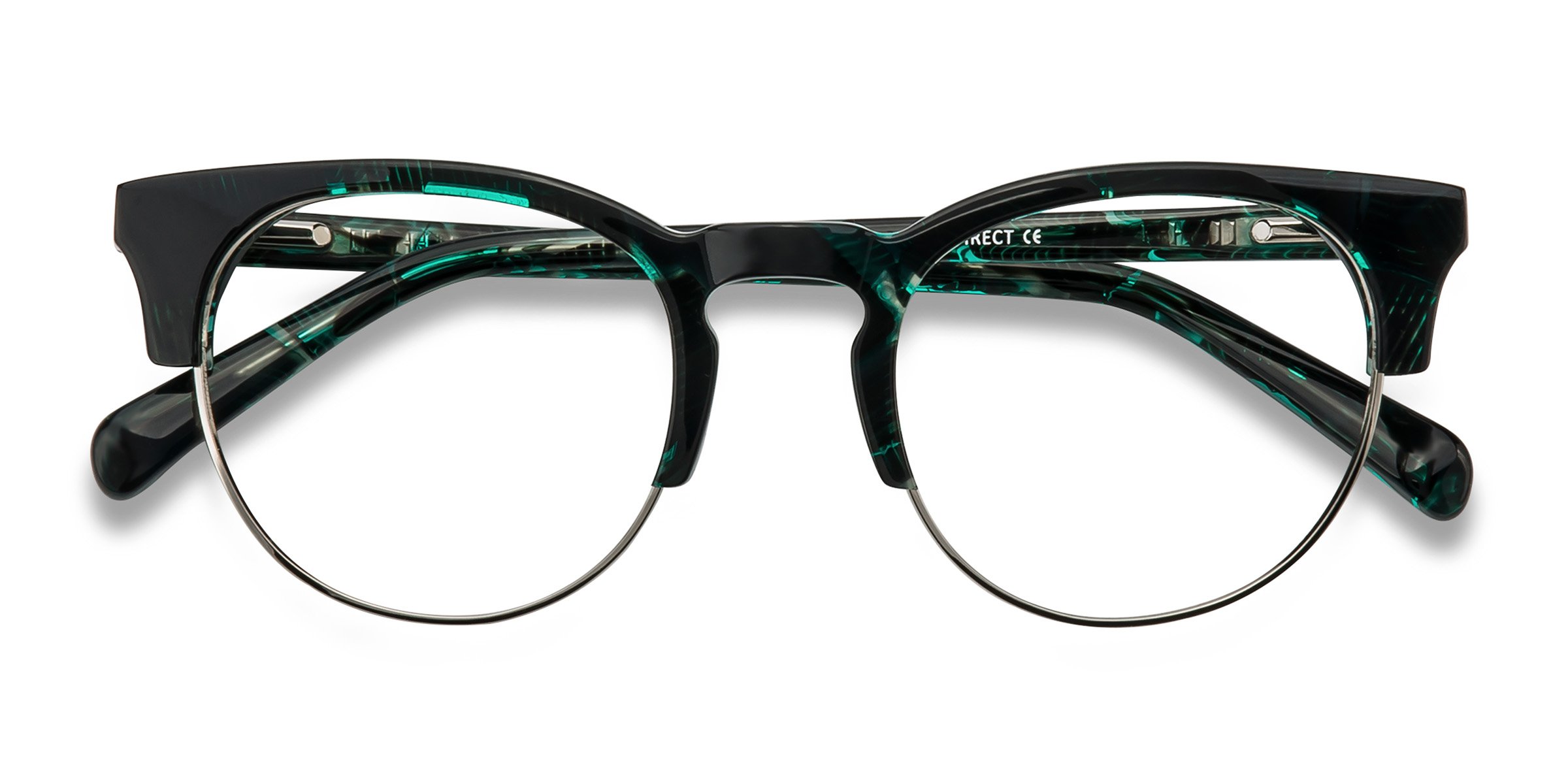 Green Floral Macaw -  Acétate Lunettes de vue