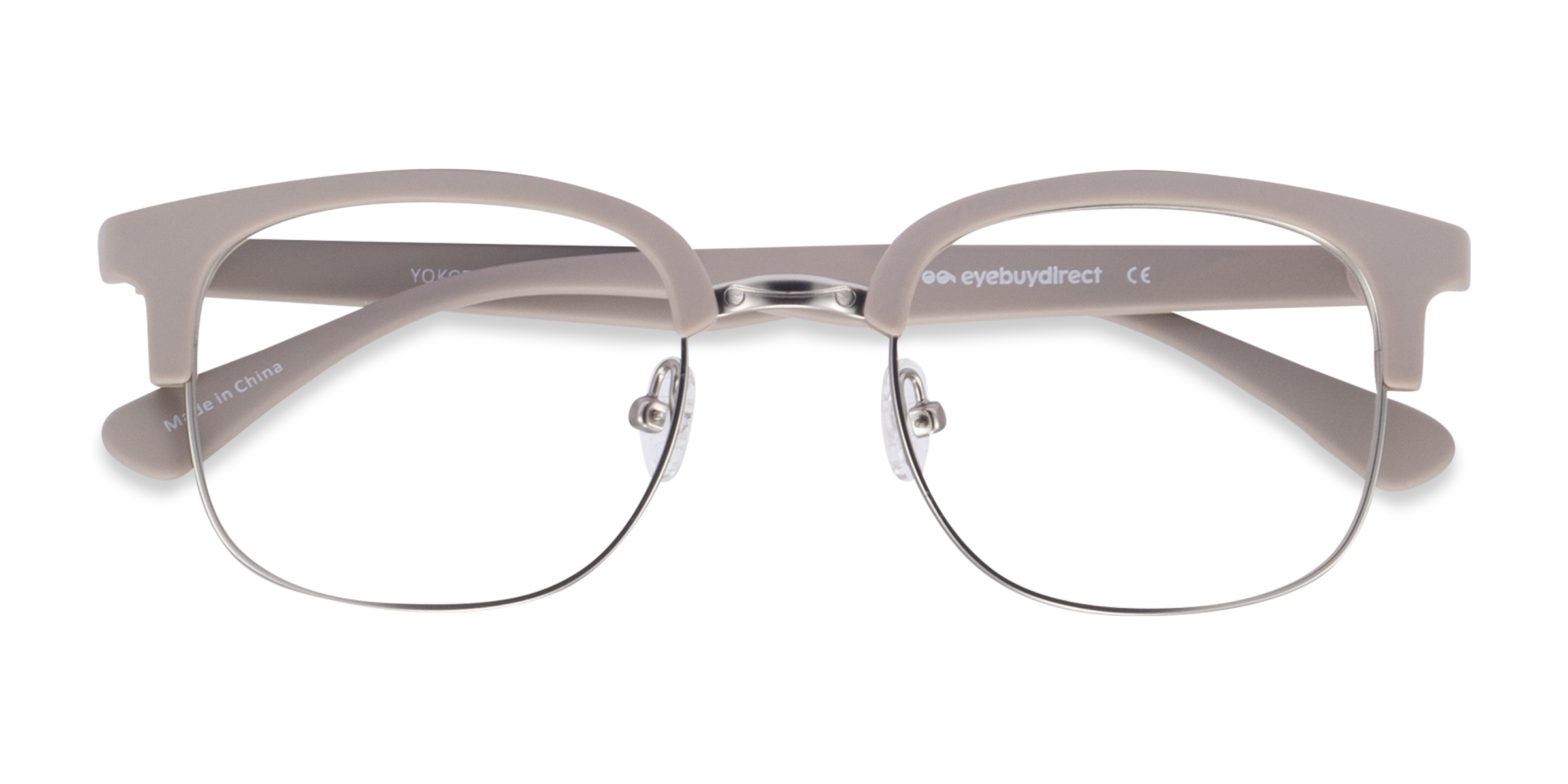 Gray Yokote -  Plastic-metal Eyeglasses