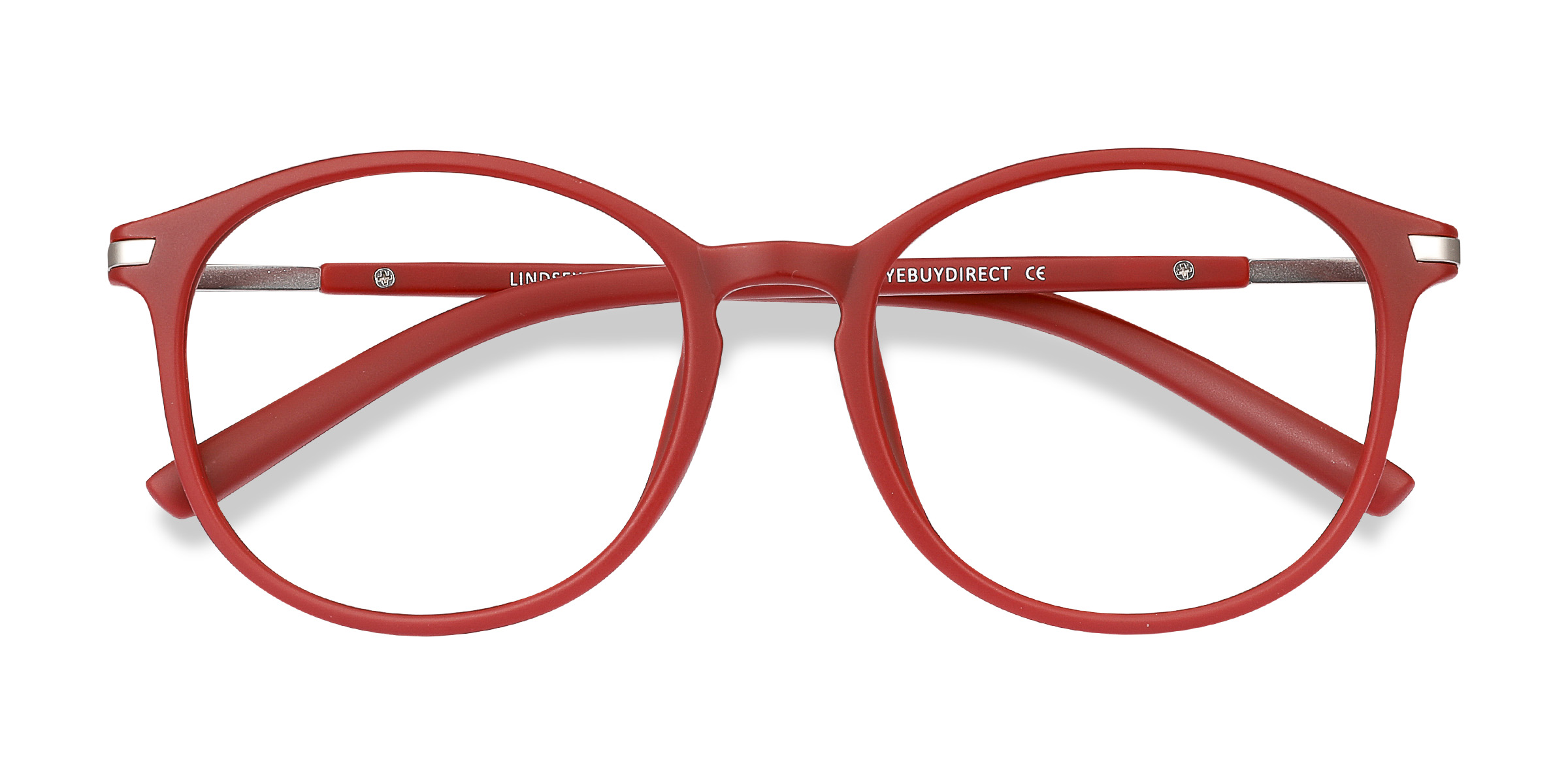 Burgundy Lindsey -  Plastic-metal Lunettes de vue