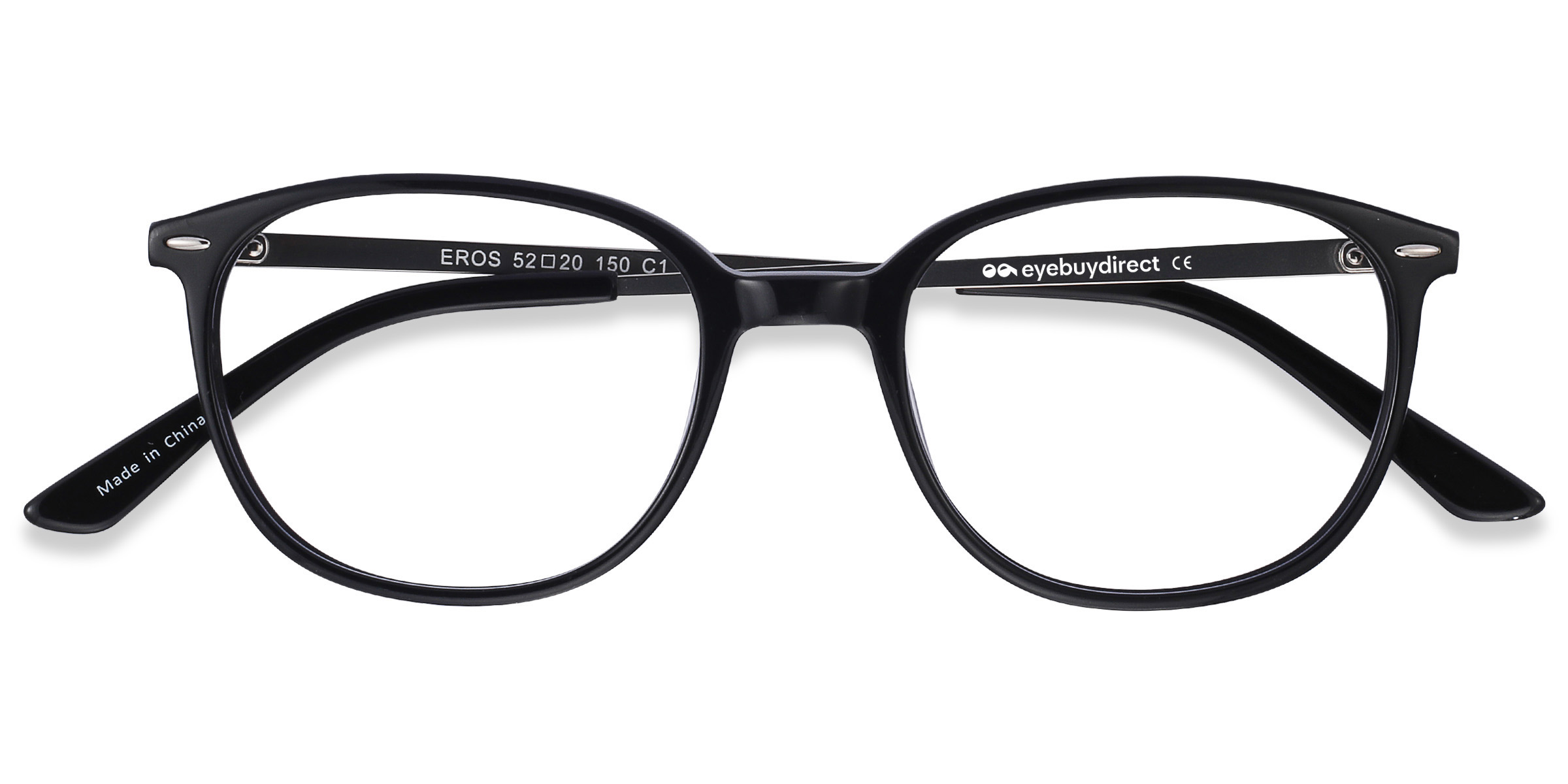 Black Eros -  Acetate-metal Eyeglasses