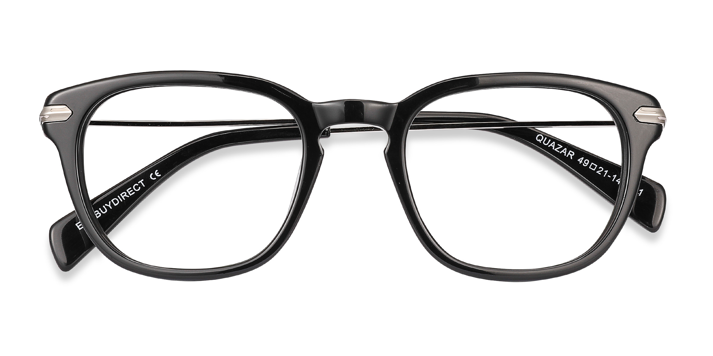 Black Quazar -  Acetate Eyeglasses