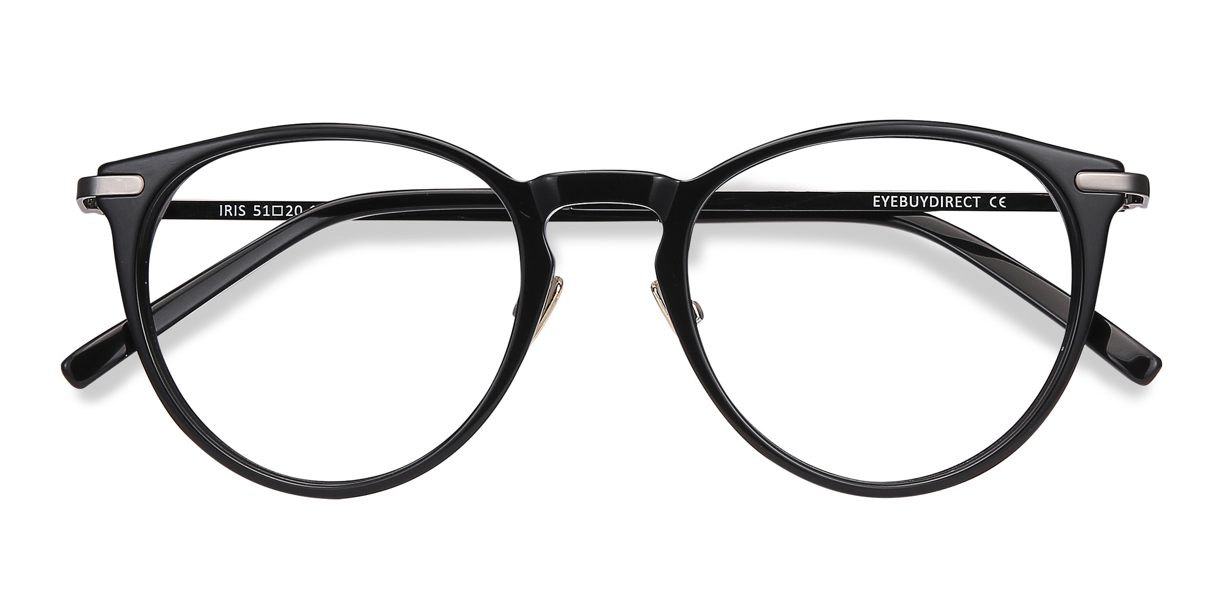 Noir Iris -  Acétate Lunettes de vue